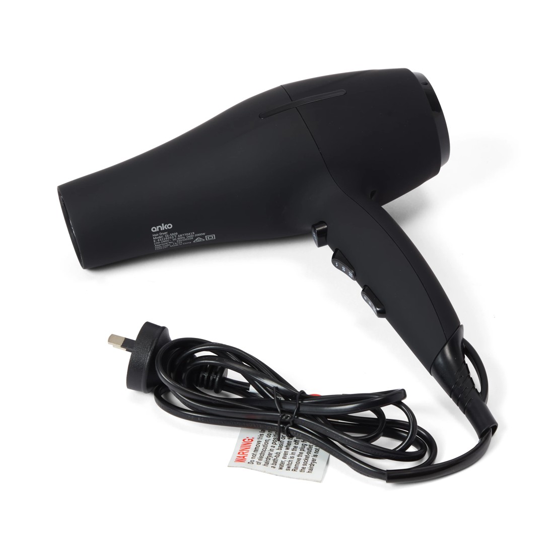 9 2000W Dryer - Black, 9 of 10