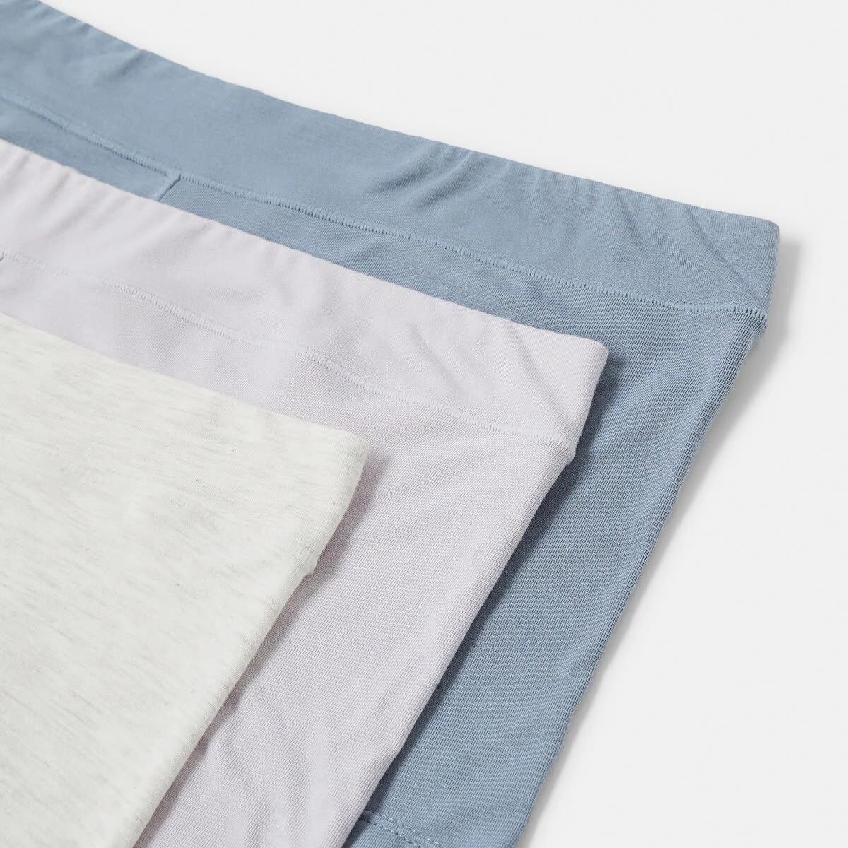 2 3 Pack Bamboo Blend Boyshort Briefs Bm Gh St, 2 of 8