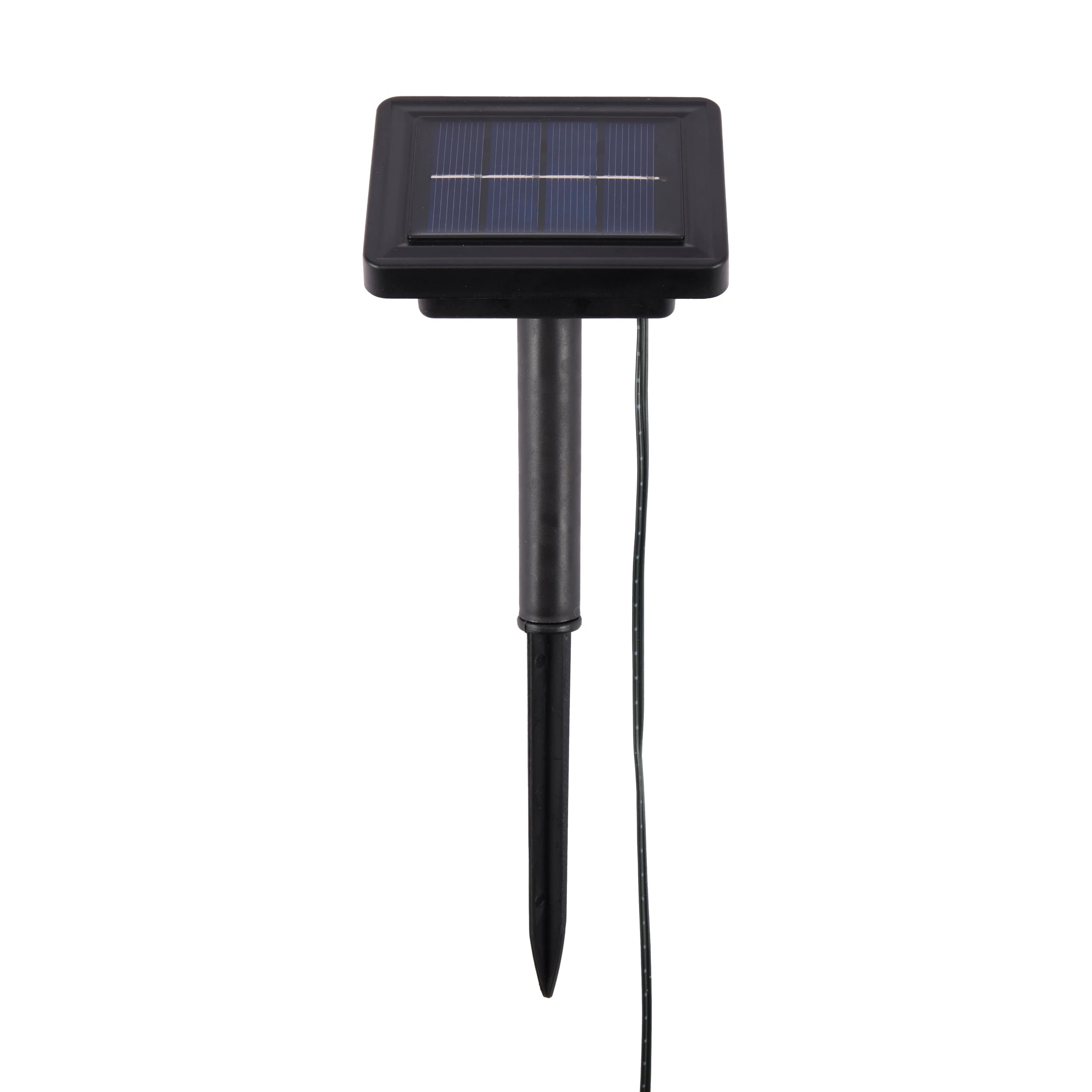 6 Solar Powered 200 LED White Icicle String Lights, 6 of 8