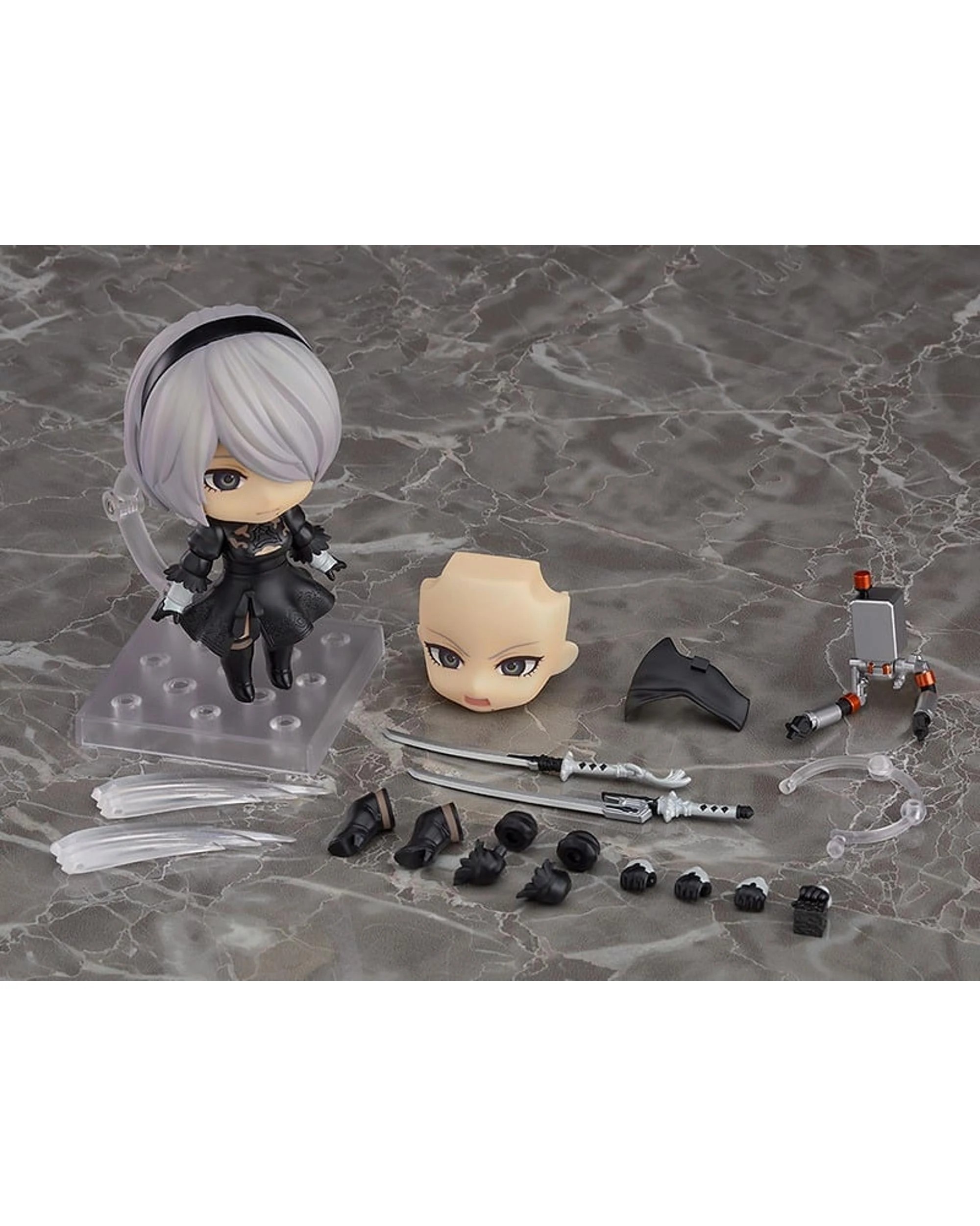 9 Nendoroid Nier Automata 2B YoRHa No.2 Type B Figure - Rerun, 9 of 9