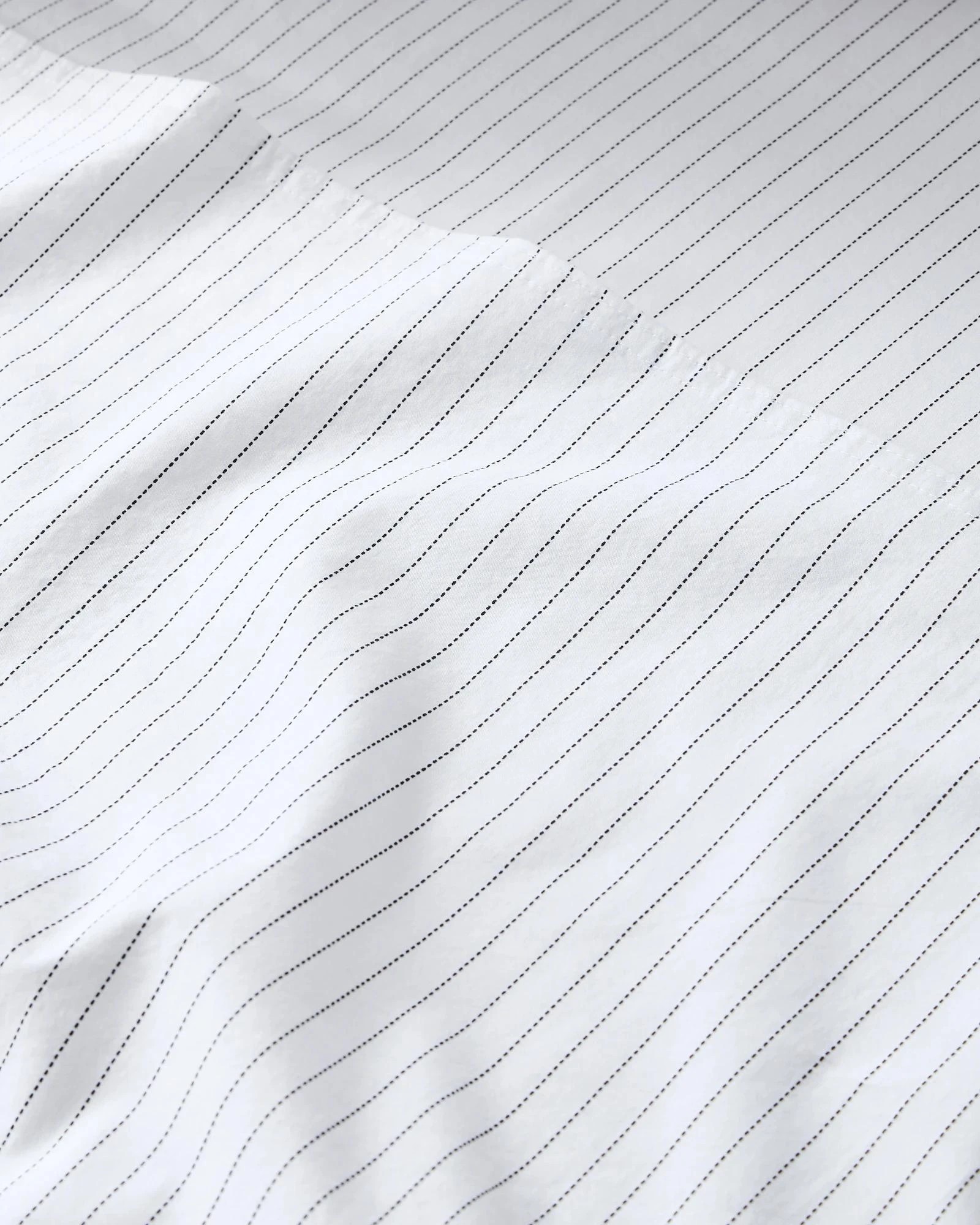 2 Target Riley Stripe Australian Cotton Stonewash Sheet Set - Queen Bed - Black, 2 of 2