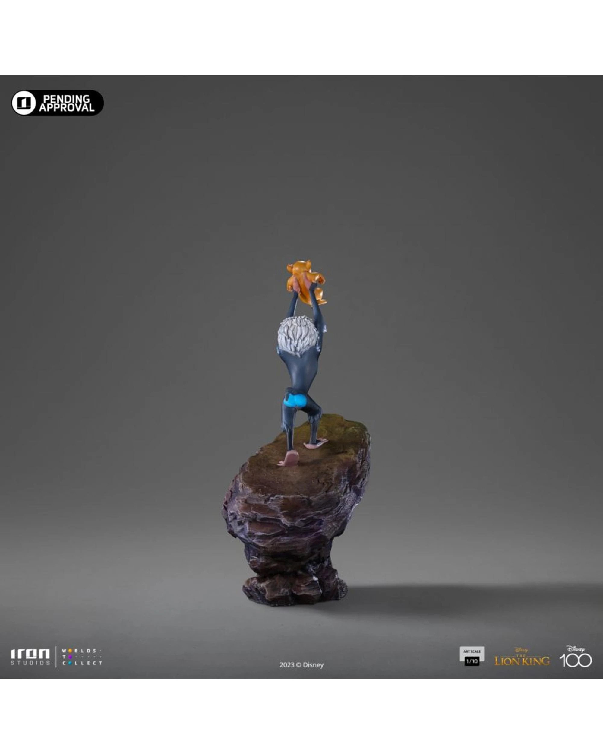 4 The Lion King Pride Rock 1:10 Scale Diorama, 4 of 6