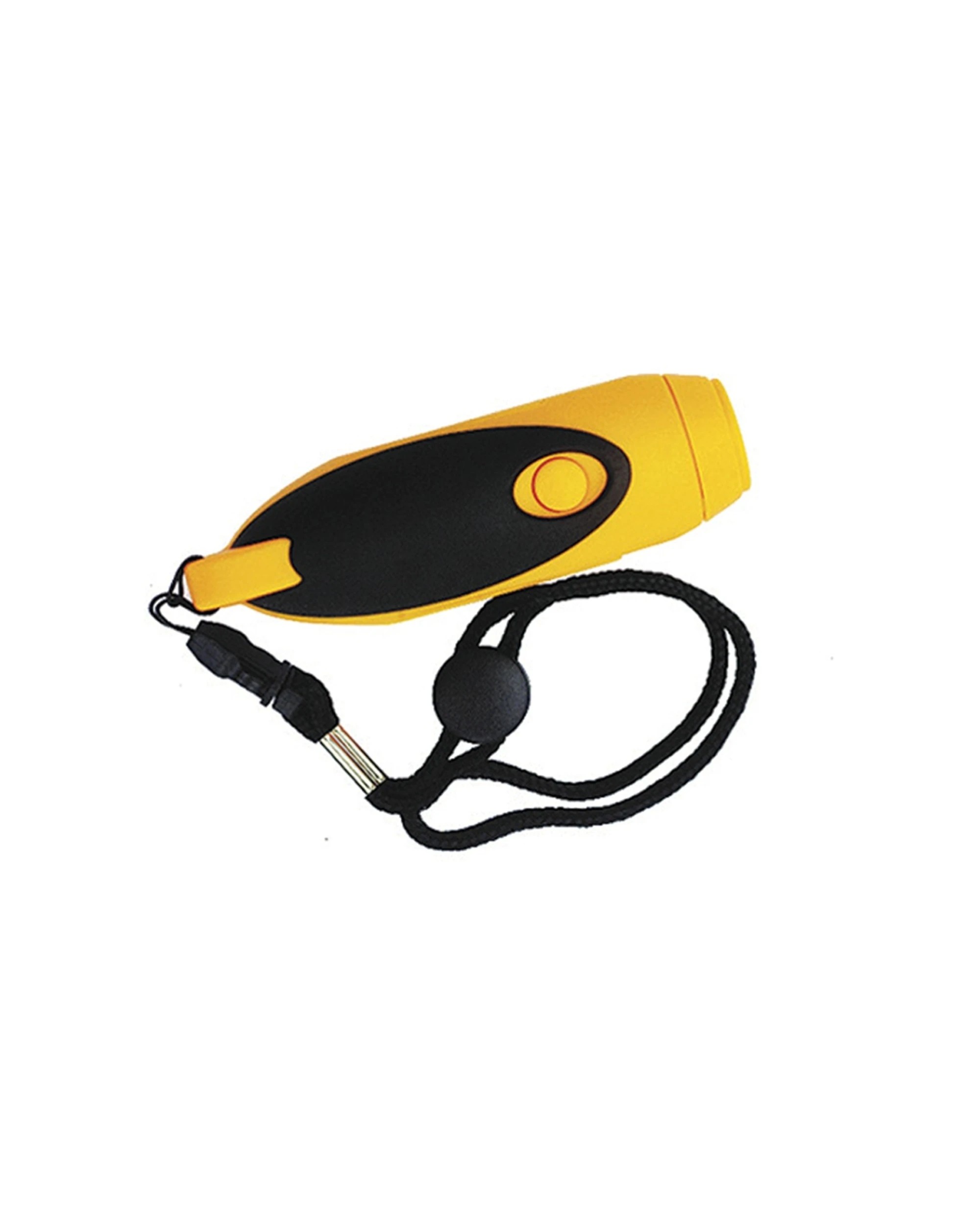 1 Victor Sports Whistle Electronic 588 Button Activated Hygiene No Blow - Yellow, 1 of 1