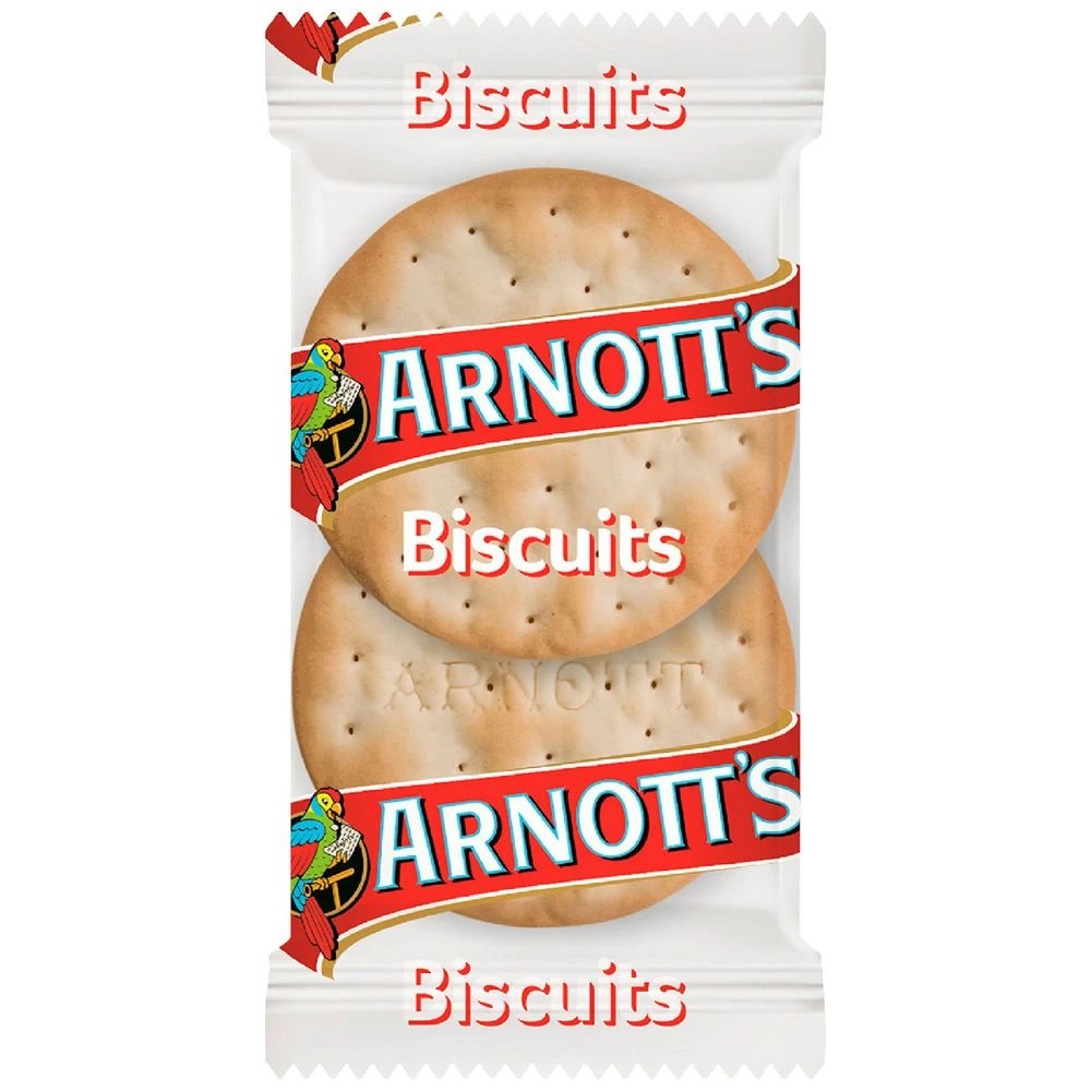 1 Arnott's Water Crackers 225 Portion Packs, 1 of 3