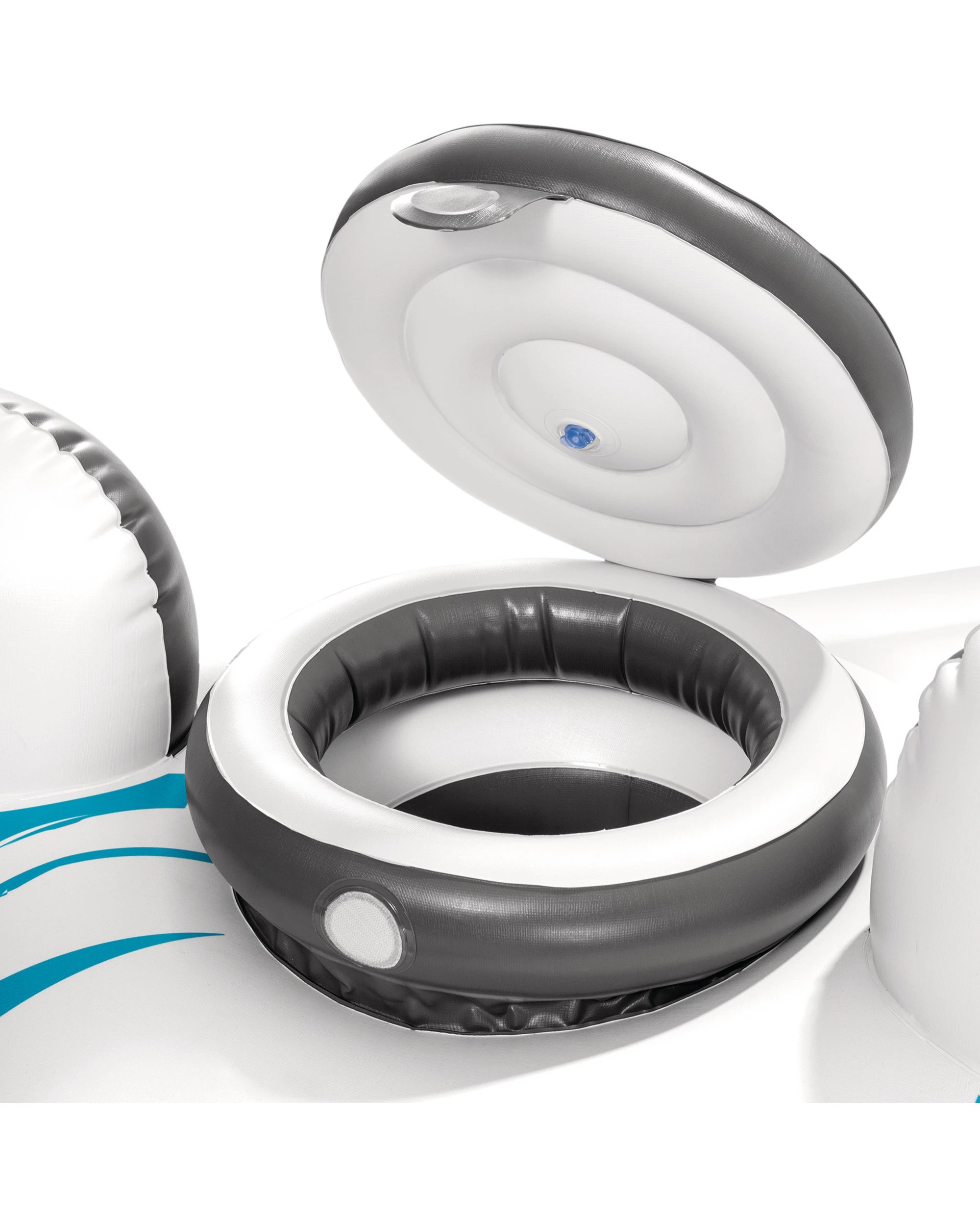 7 Intex River Run 2 Inflatable Floating Lake Tube - Blue, 7 of 8