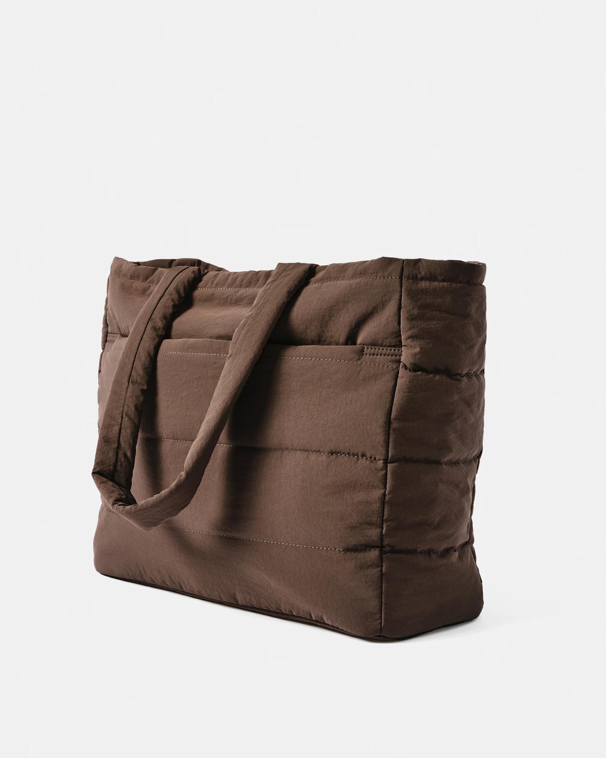 2 Padded Tote Bag Deep Choc, 2 of 6