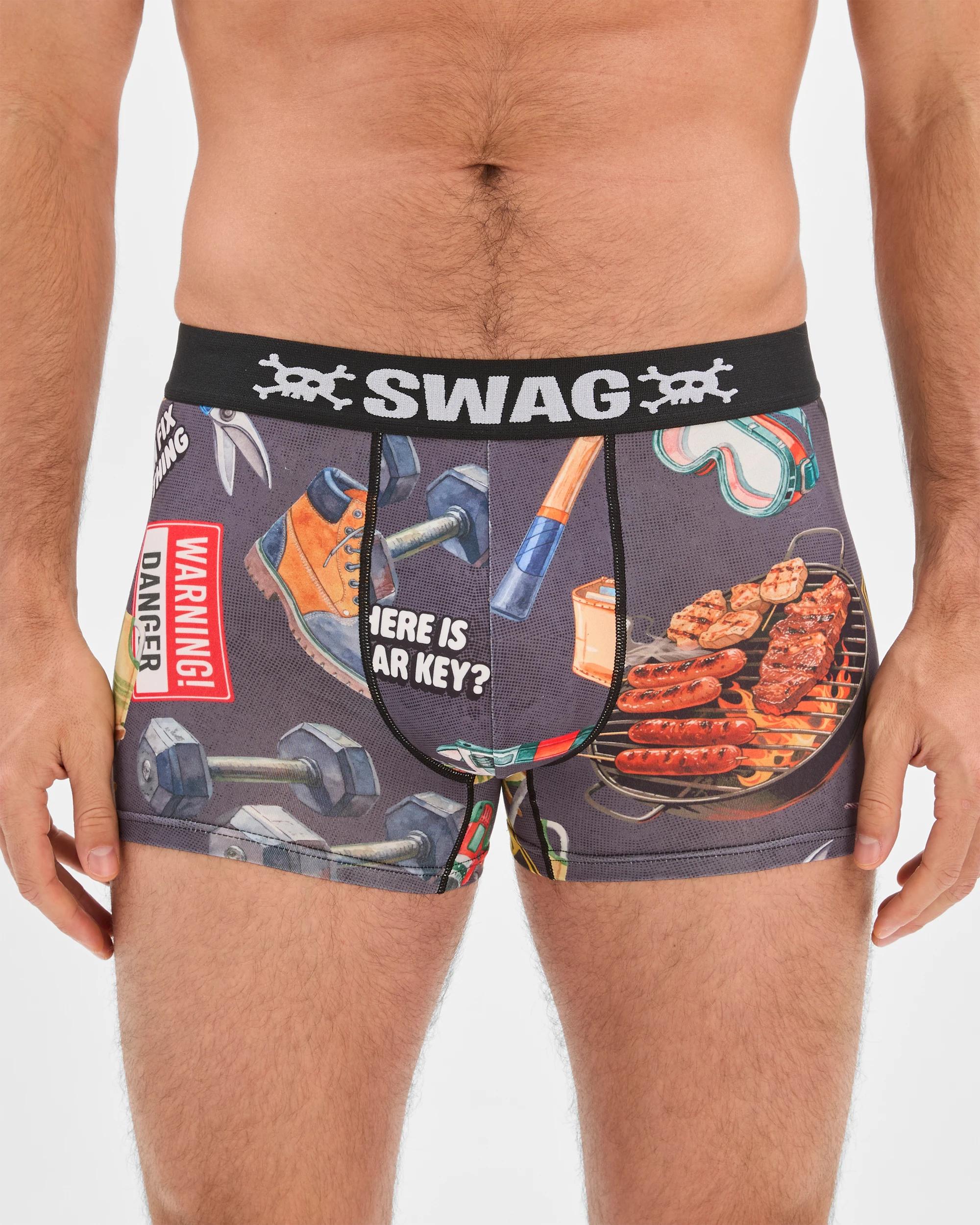 2 Swag  Trunks - I Can Fix Anything GREY, 2 of 4