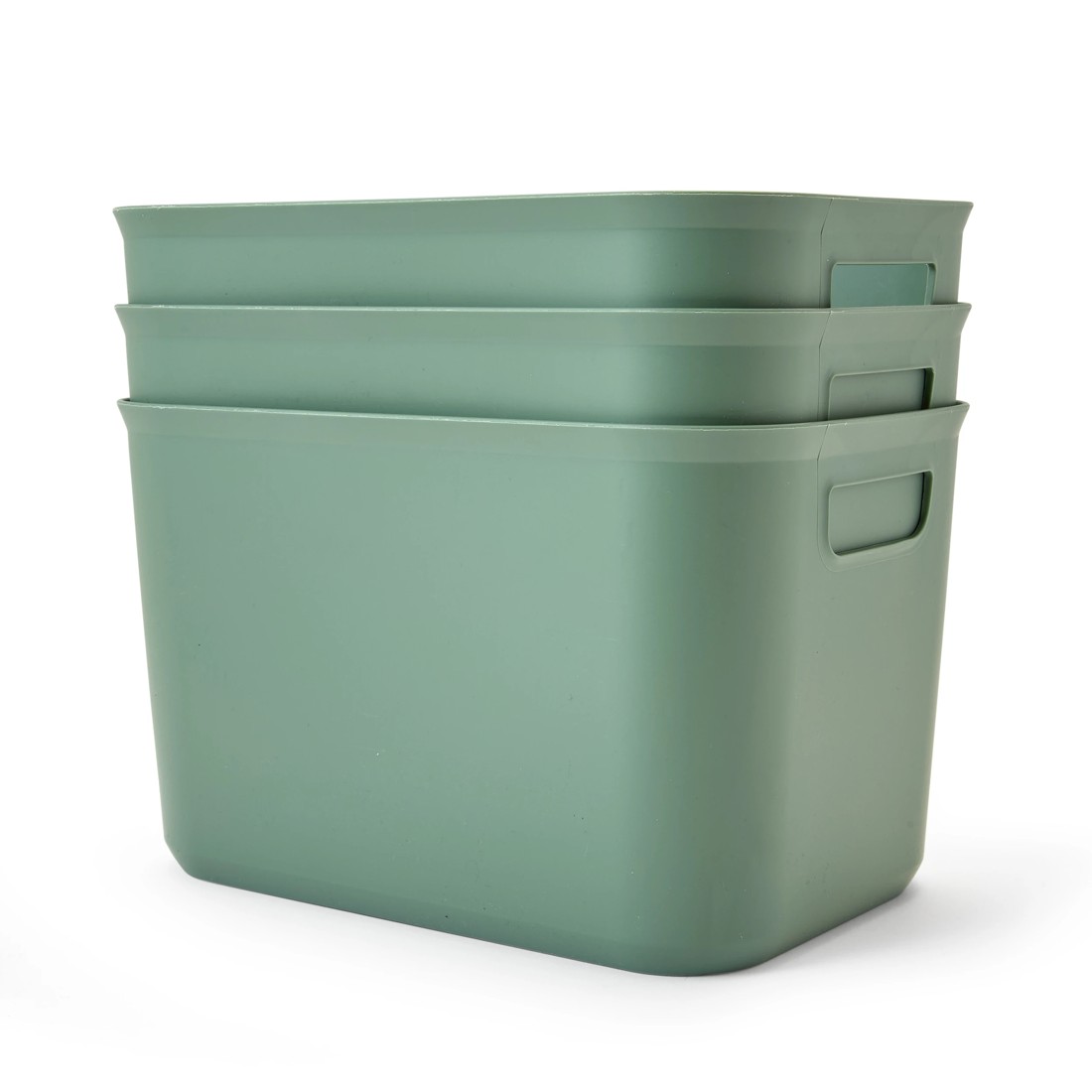 6 3 Pack 5.8L Utile Tubs - Green, 6 of 10