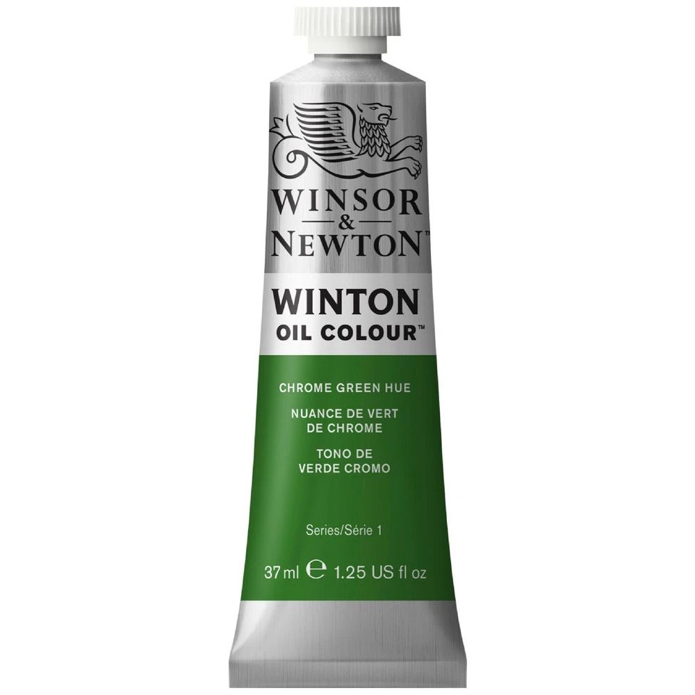 1 Winsor & Newton Winton Oil Colour 37mL Chrome Green Hue, 1 of 1