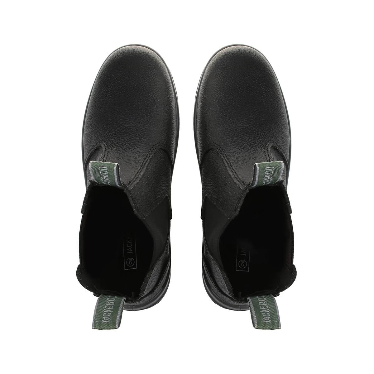 2 Slip On Work Boots BLACK, 2 of 5
