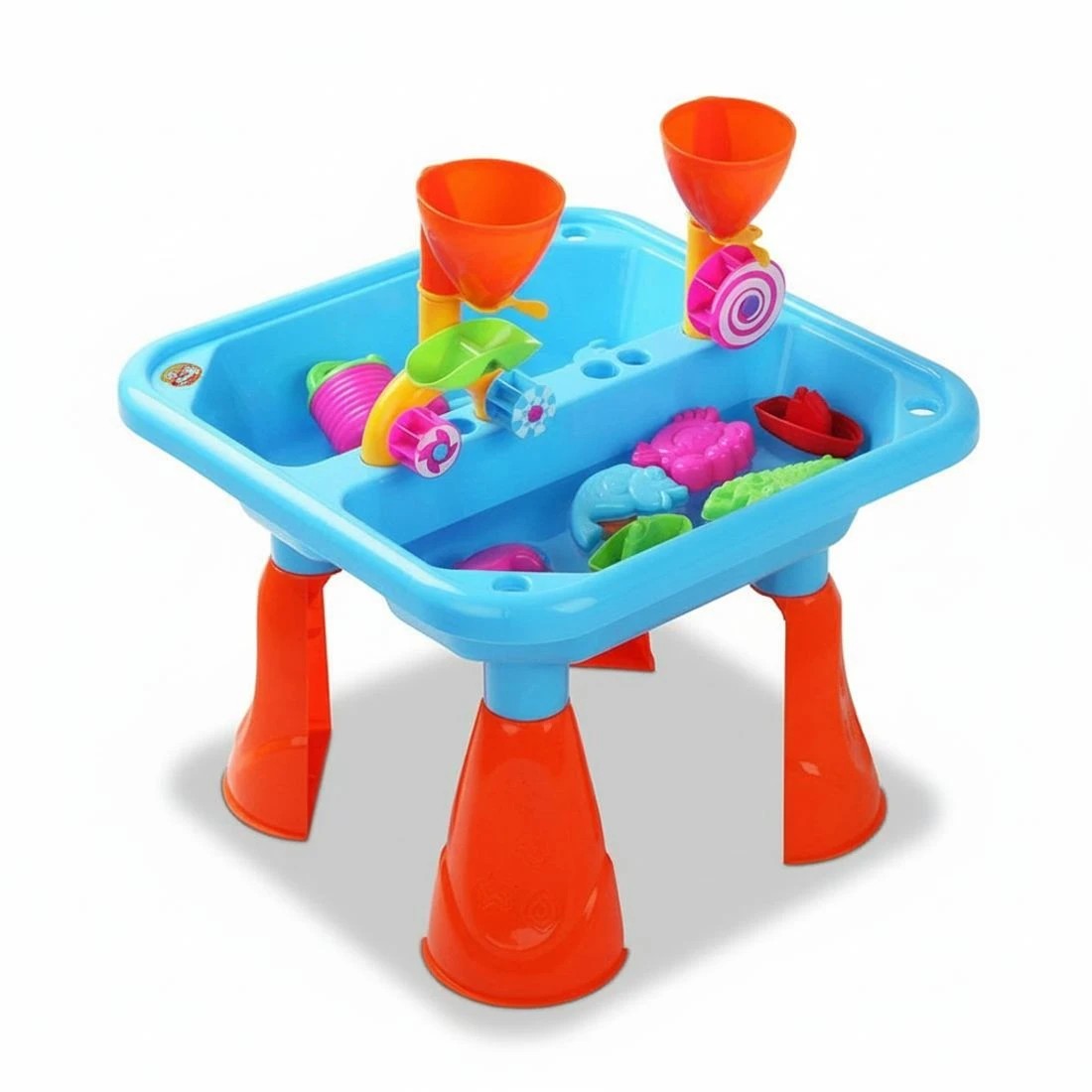 5 Keezi Kids Sandpit Pretend Play Sets Beach Toys Outdoor Sand Water Table Set - Multi, 5 of 9