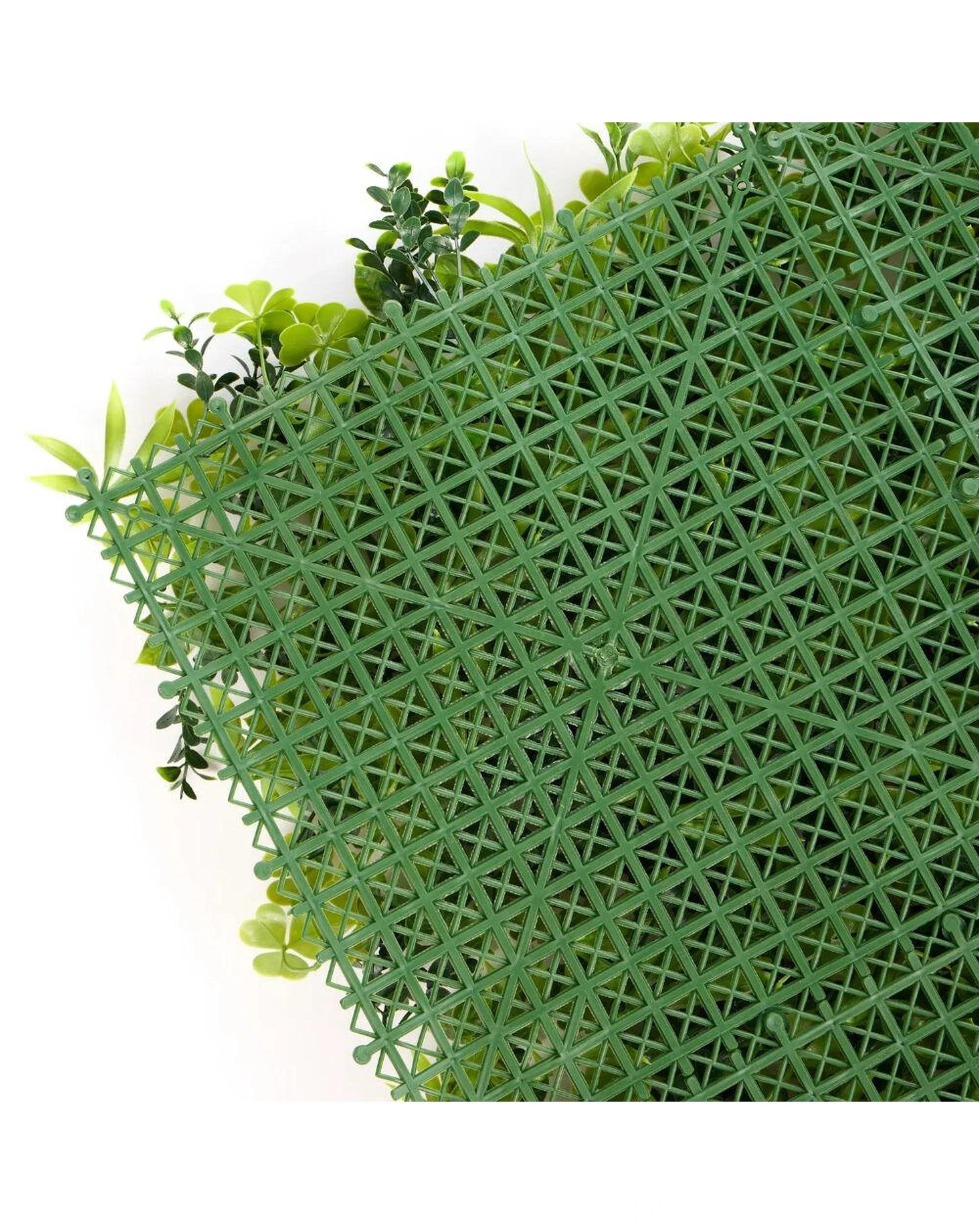 3 Rogue Faux Lush Leaf Tile UV Green 100x100cm - Green, 3 of 3