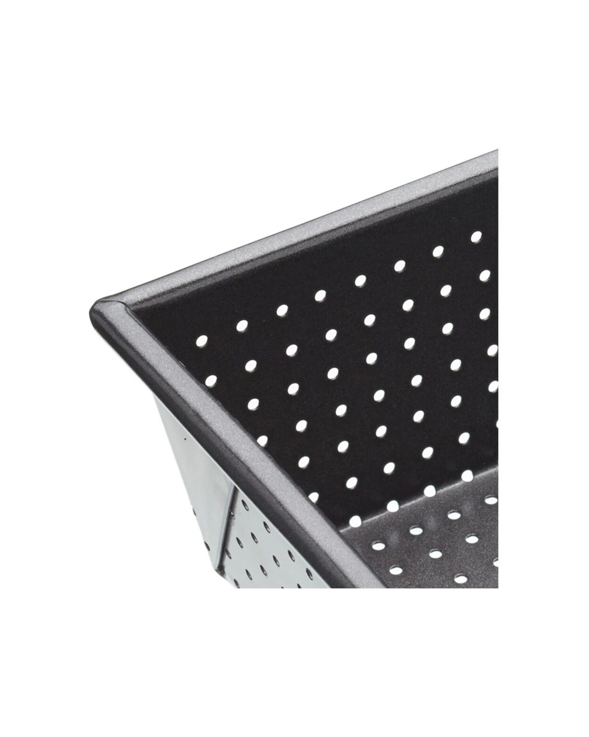 3 Mastercraft 2x 16x10cm Crusty Bake Non-Stick Box Sided Loaf Bread Pan - Black, 3 of 8