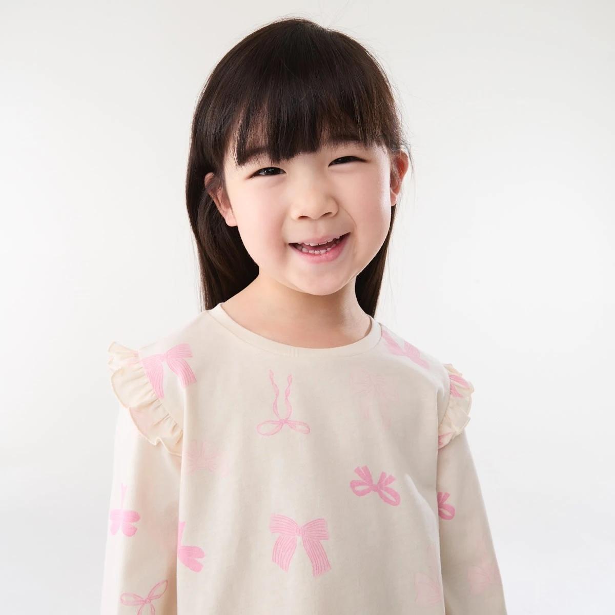 3 Jersey Pyjama Set Wht Bow, 3 of 6