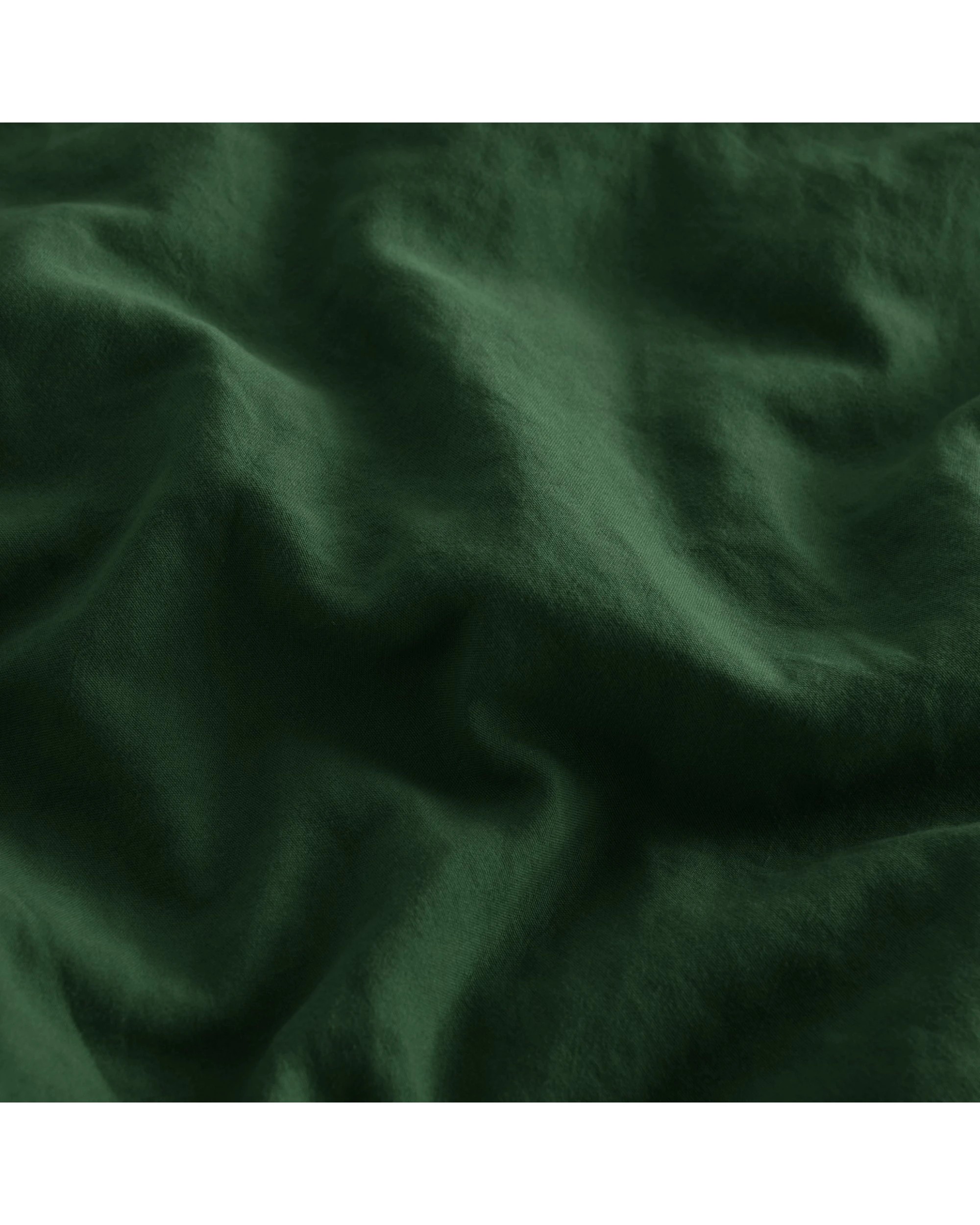 6 Dreamaker Superfine Washed Microfibre Quilt Cover Set - Queen Bed - Hunter Green, 6 of 7