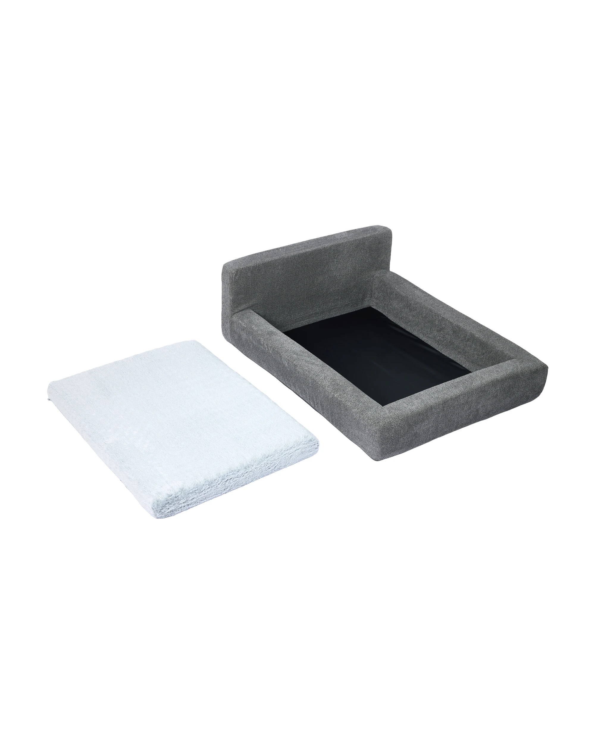 4 Grey High Back Bed - Extra Large, 4 of 9