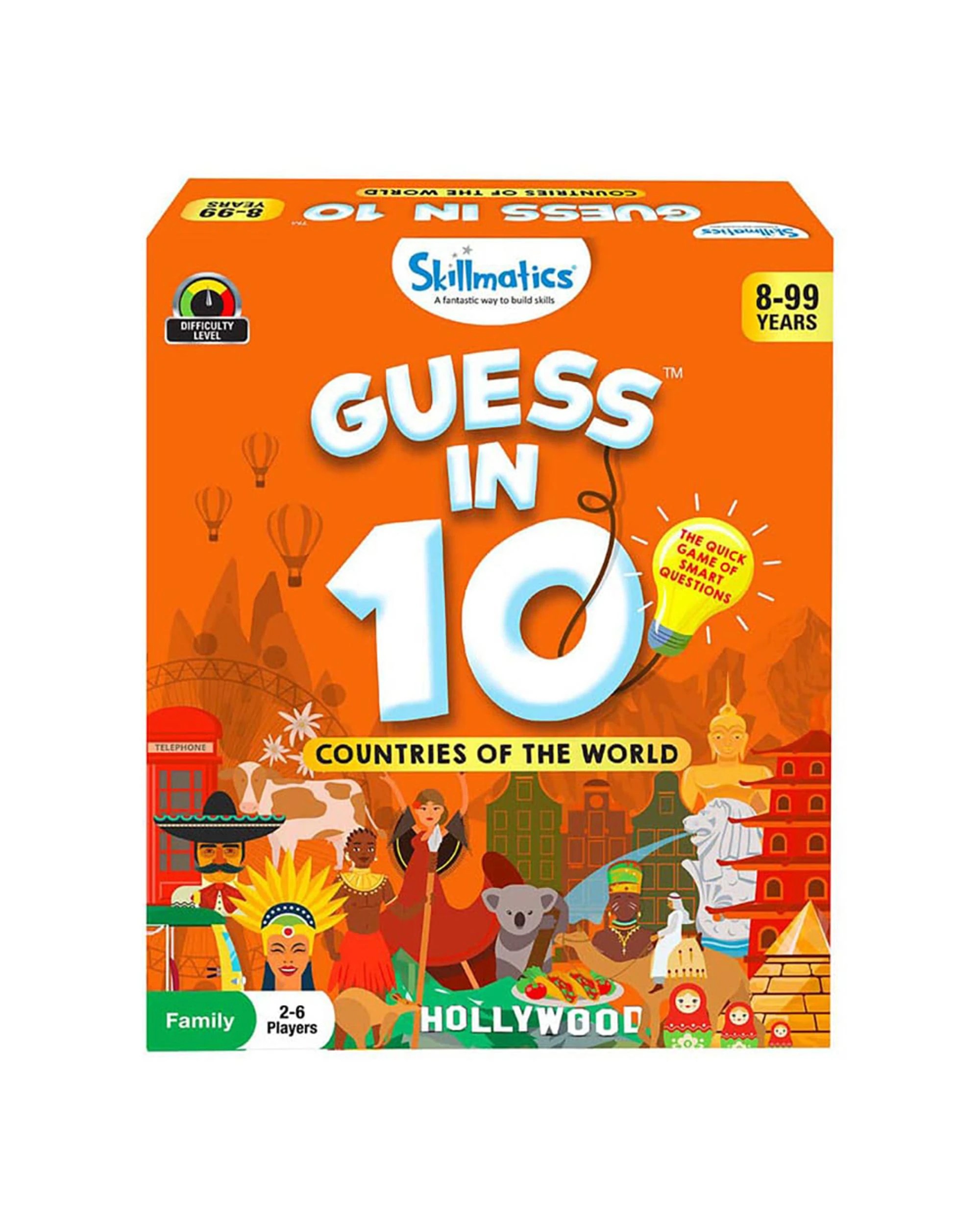 1 Skillmatics Guess in 10 Countries of the World Card Game, 1 of 3