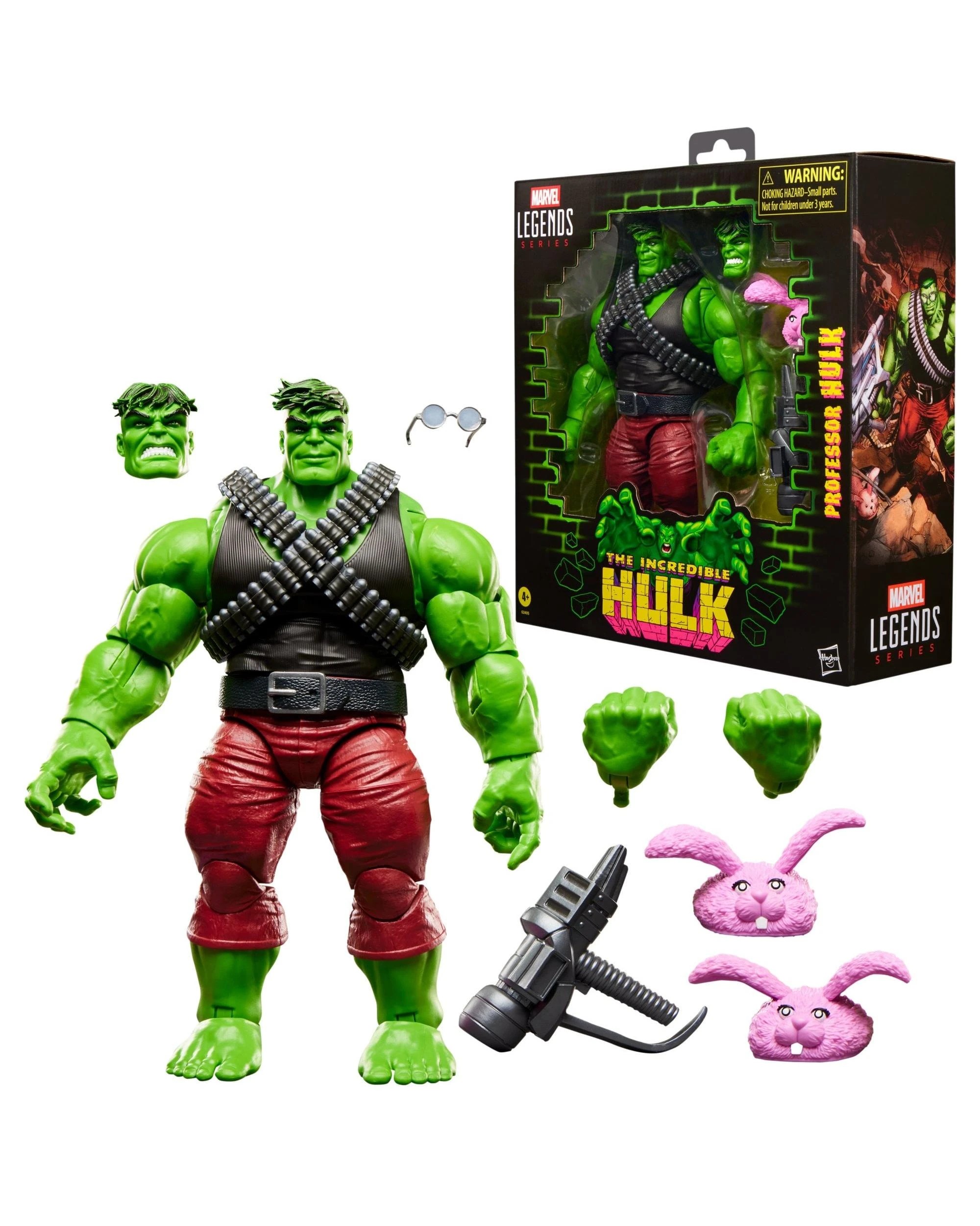 1 Marvel Legends Series The Incredible Hulk Professor Hulk 6 inch Scale Action Figure, 1 of 10