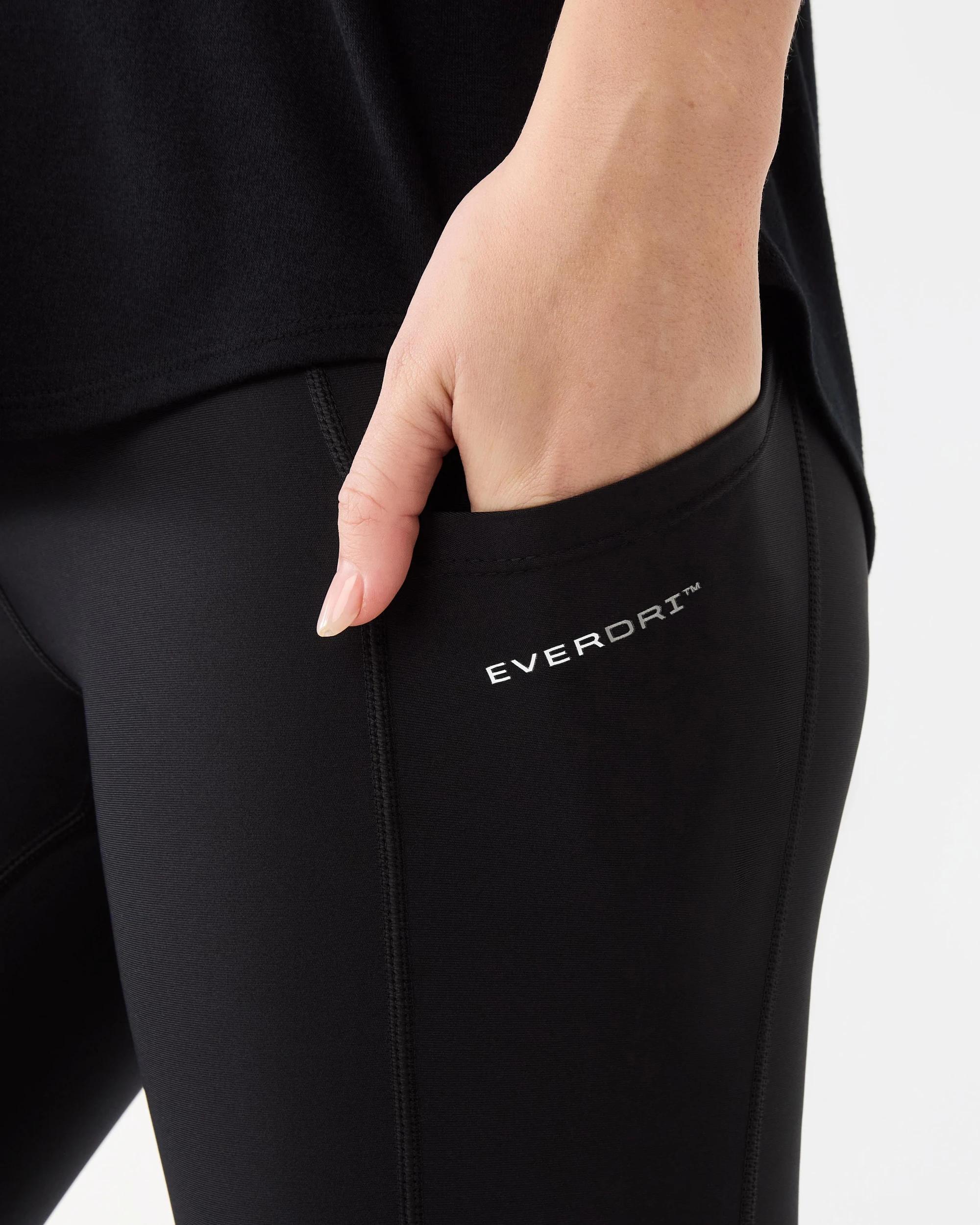 5 Everlast Womens Sculpt Leggings Everlast Black, 5 of 6