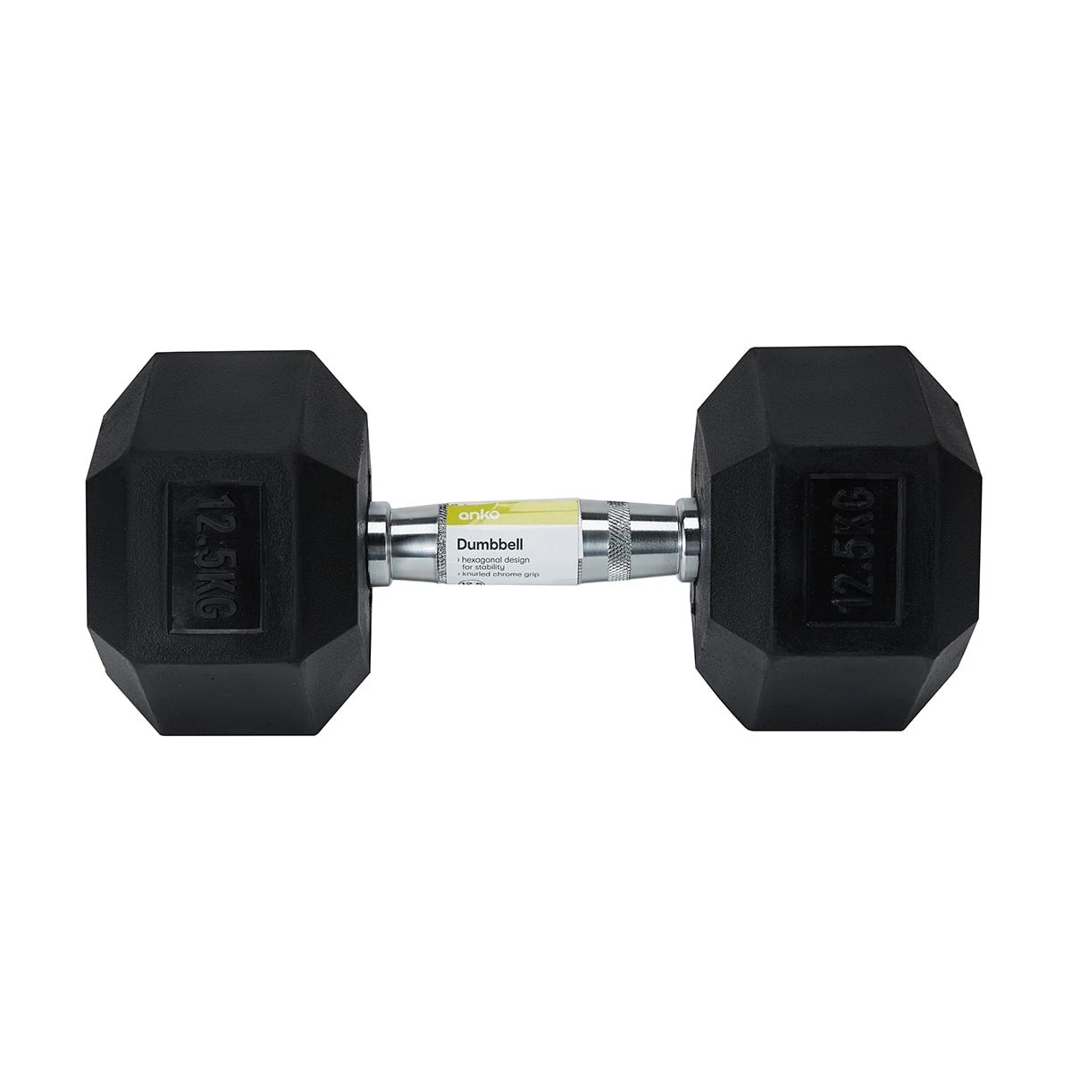 6 12.5kg Hexagonal Dumbbell, 6 of 6