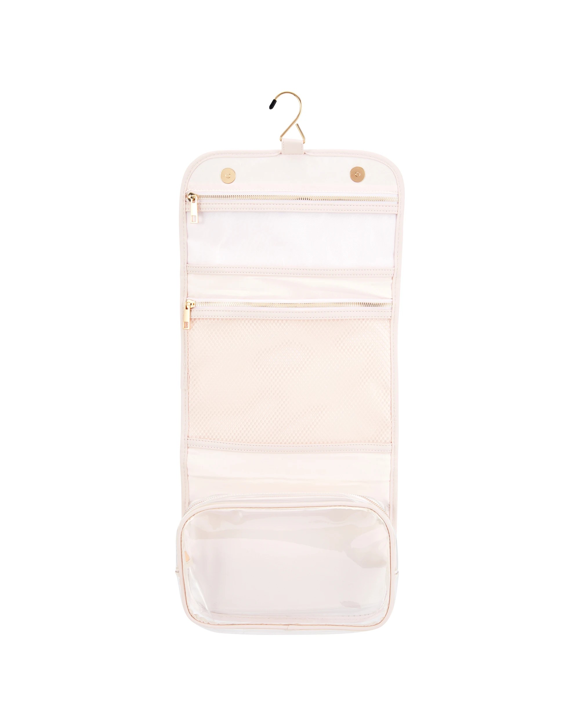 3 OXX Cosmetics Hanging Travel Bag - Pink, 3 of 6