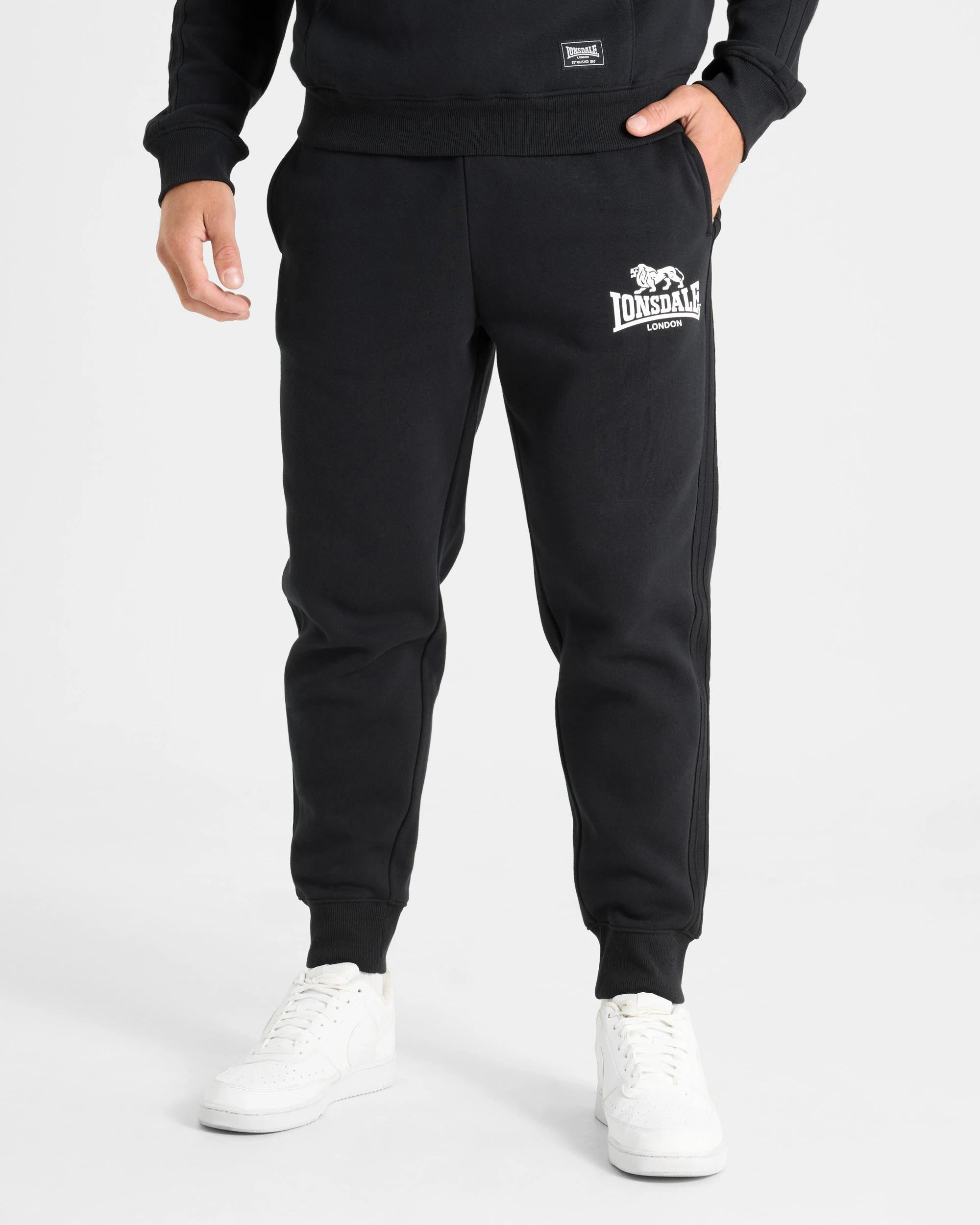 1 Lonsdale London Trackpants BLACK, 1 of 5