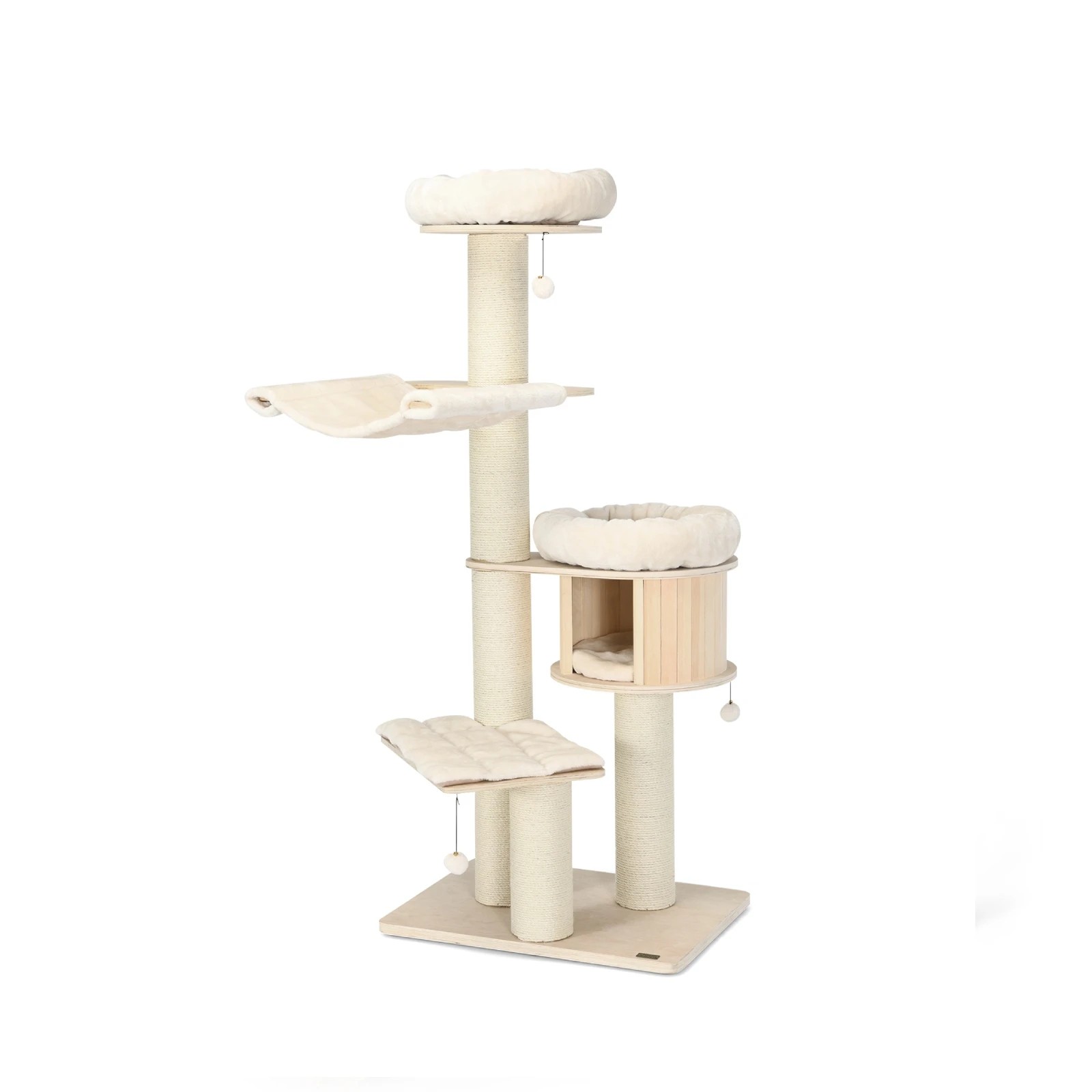 1 Costway 1.74M Cat Tree Multi-level Cat Climbing Activity Tower Kitty Condo, 1 of 10