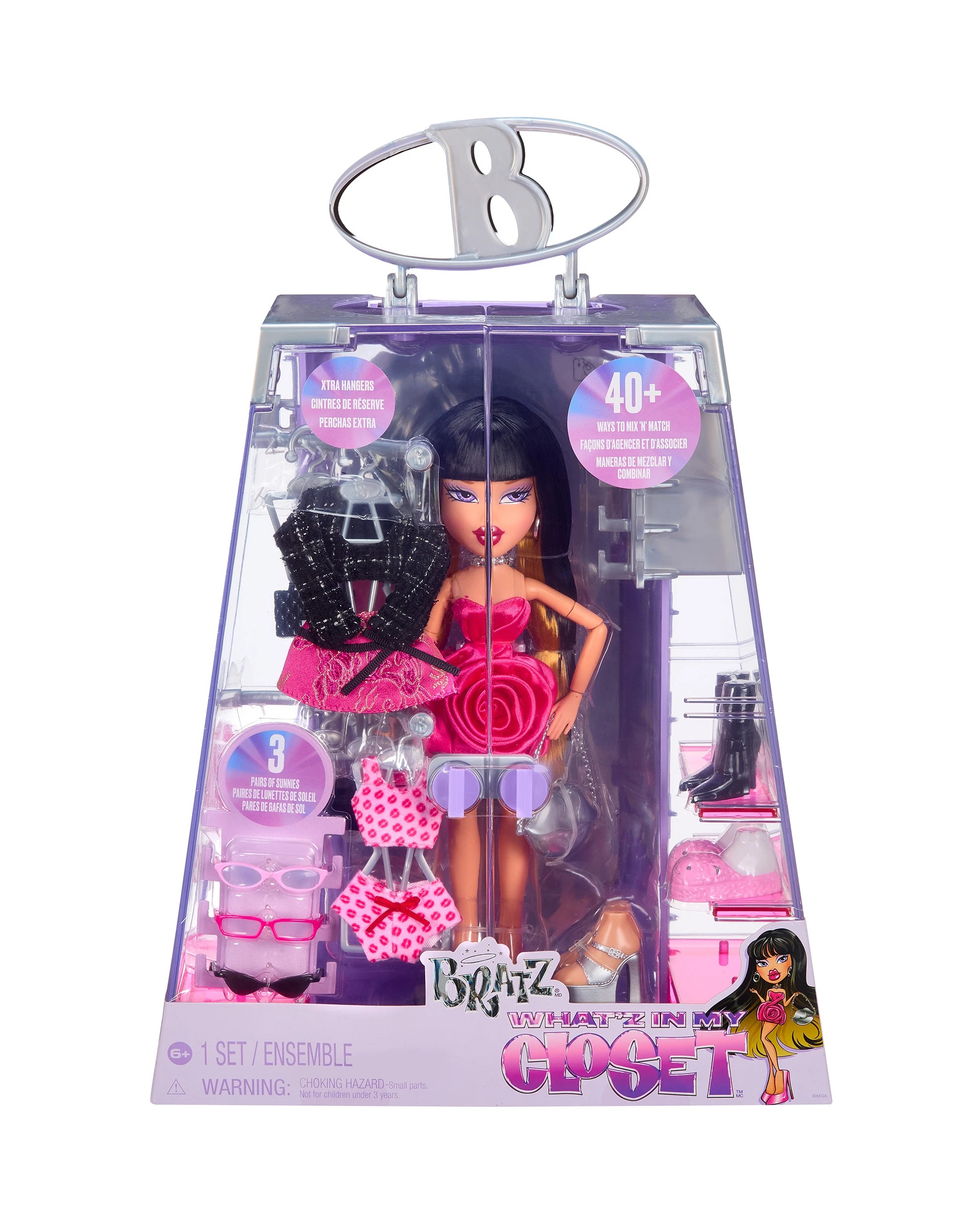 1 Bratz Closet Playset and Doll - Multi, 1 of 6