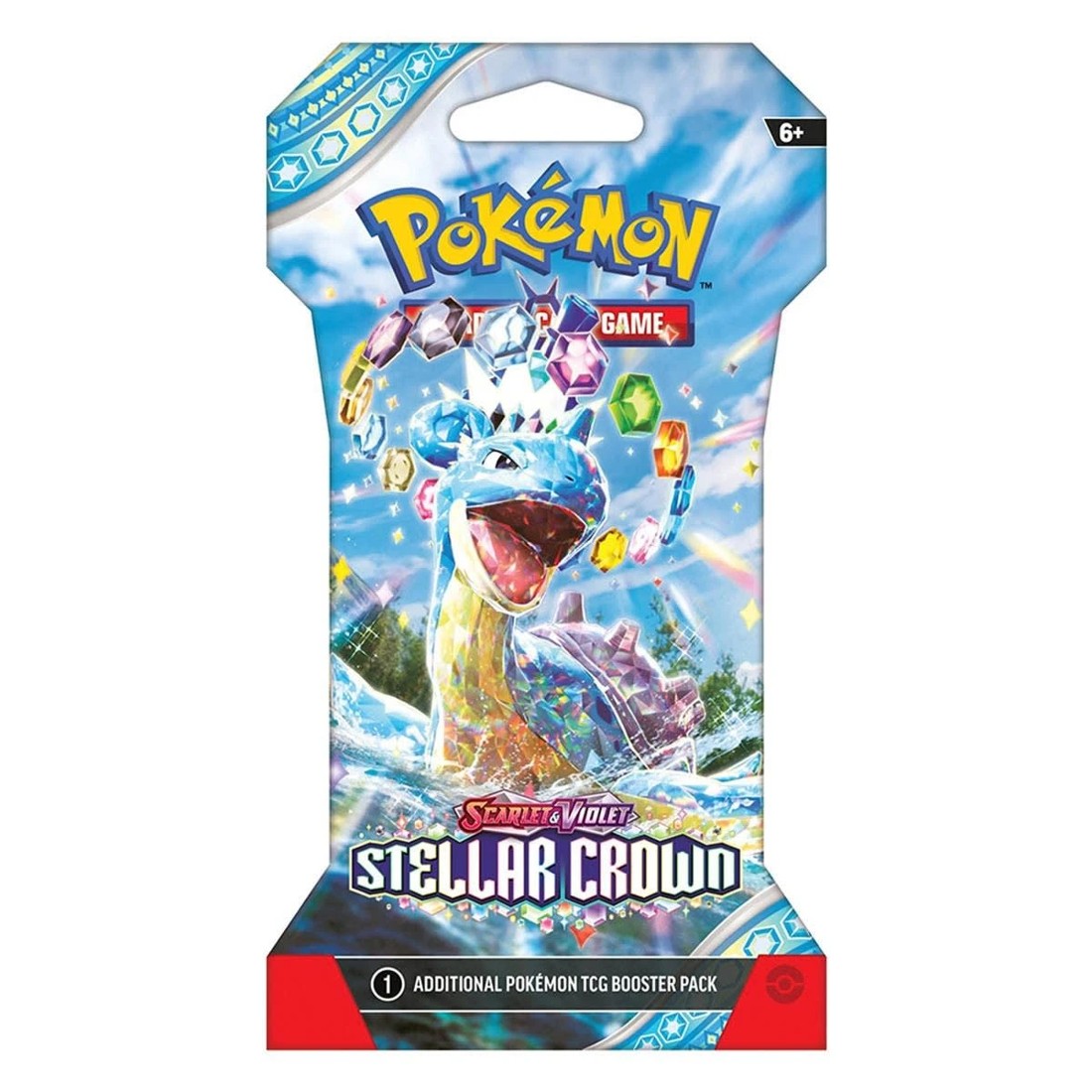 4 Pokemon Trading Card Game: Scarlet & Violet Stellar Crown Blister Pack - Assorted, 4 of 6