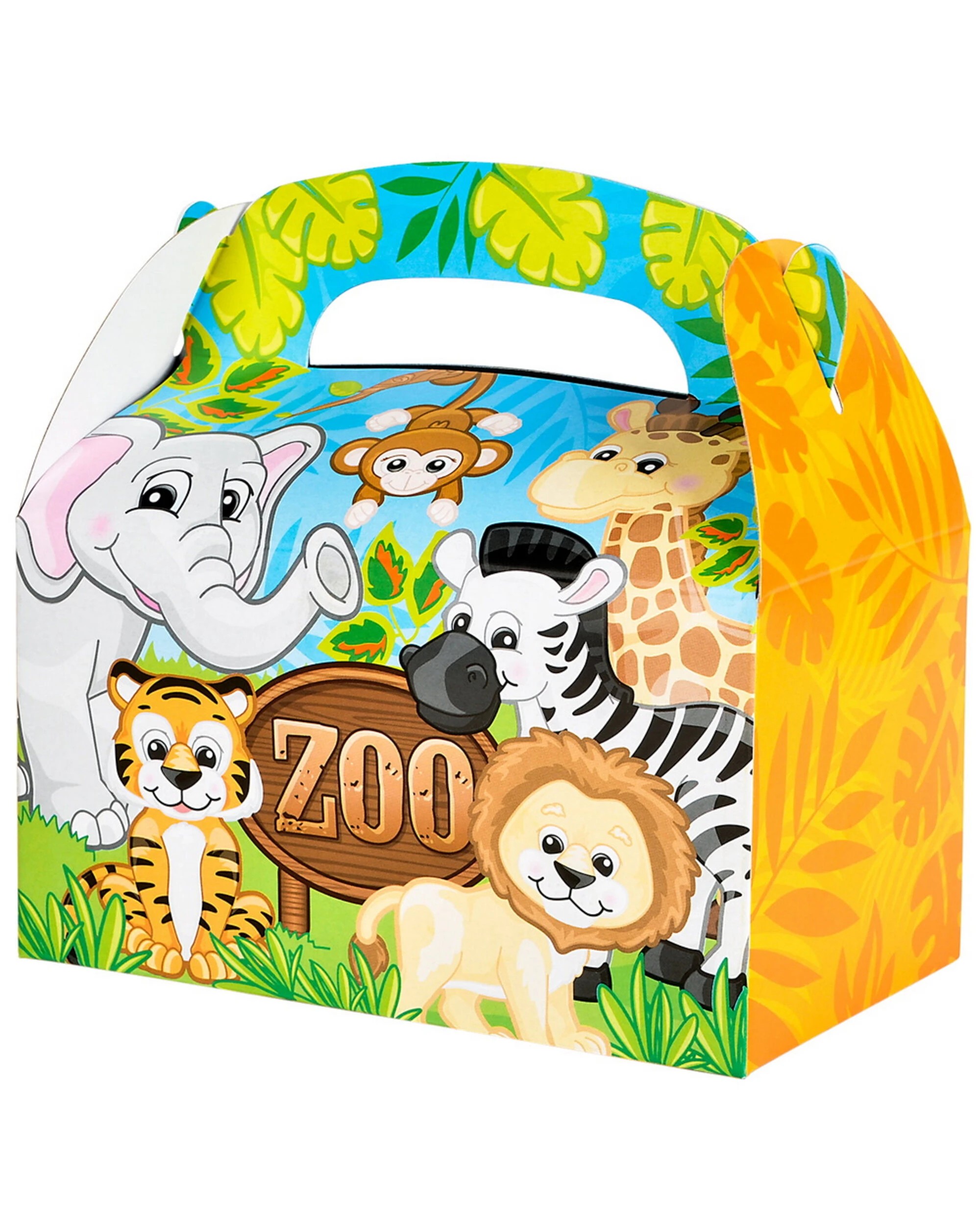 1 RI Novelty Zoo Animal Lolly/Treat Boxes Pack of 12, 1 of 2
