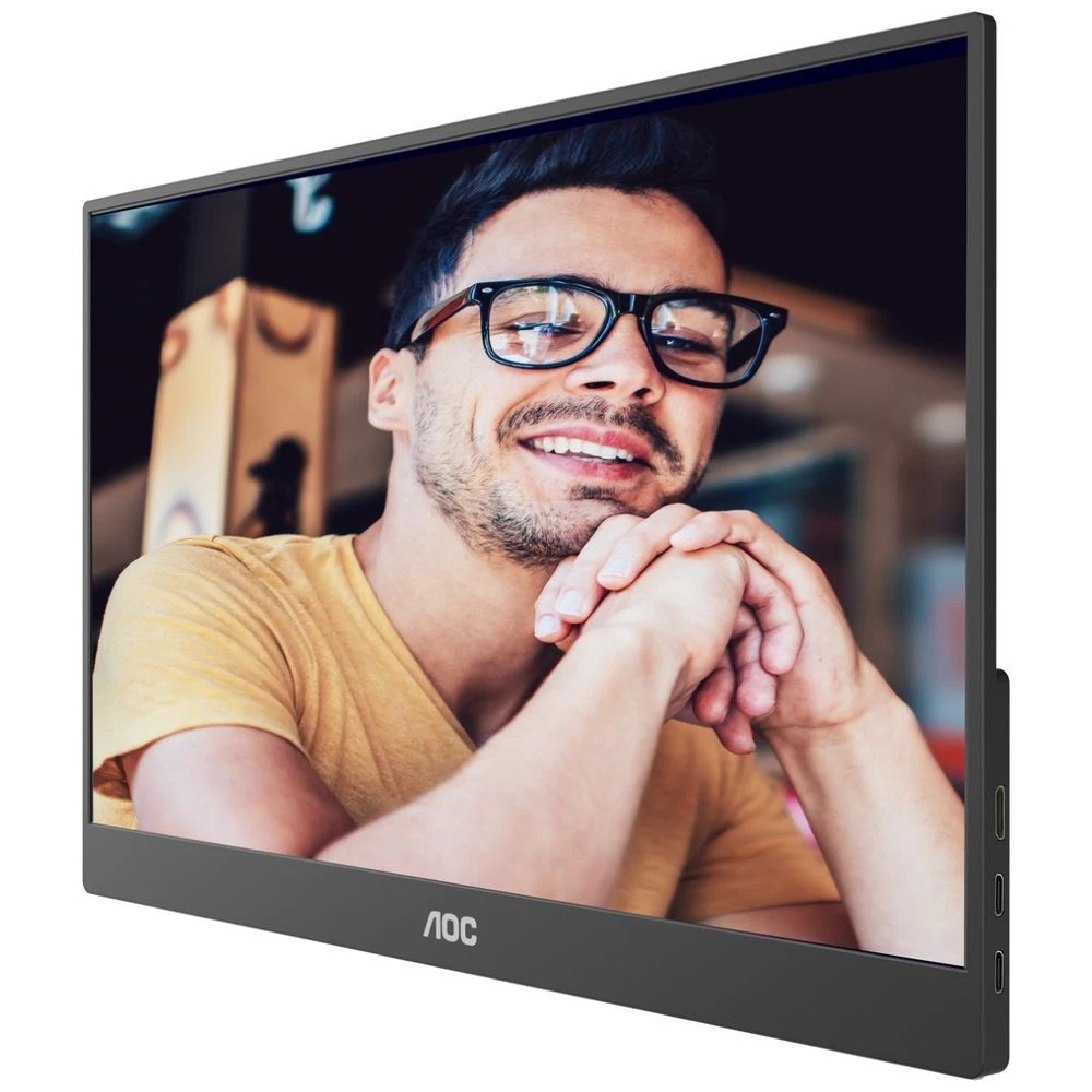 4 AOC 15.6" FHD Portable Monitor 16T20, 4 of 8