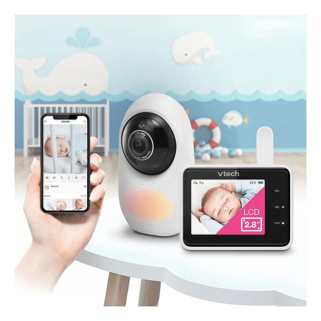 3 VTech 2.8" Smart HD Baby Monitor with Remote Access RM2751, 3 of 3