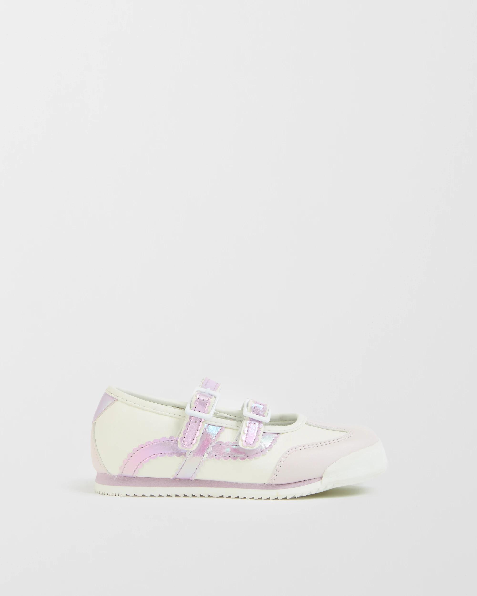 1 Target Kids Brogue Mary Jane Sneakers WHITE, 1 of 3