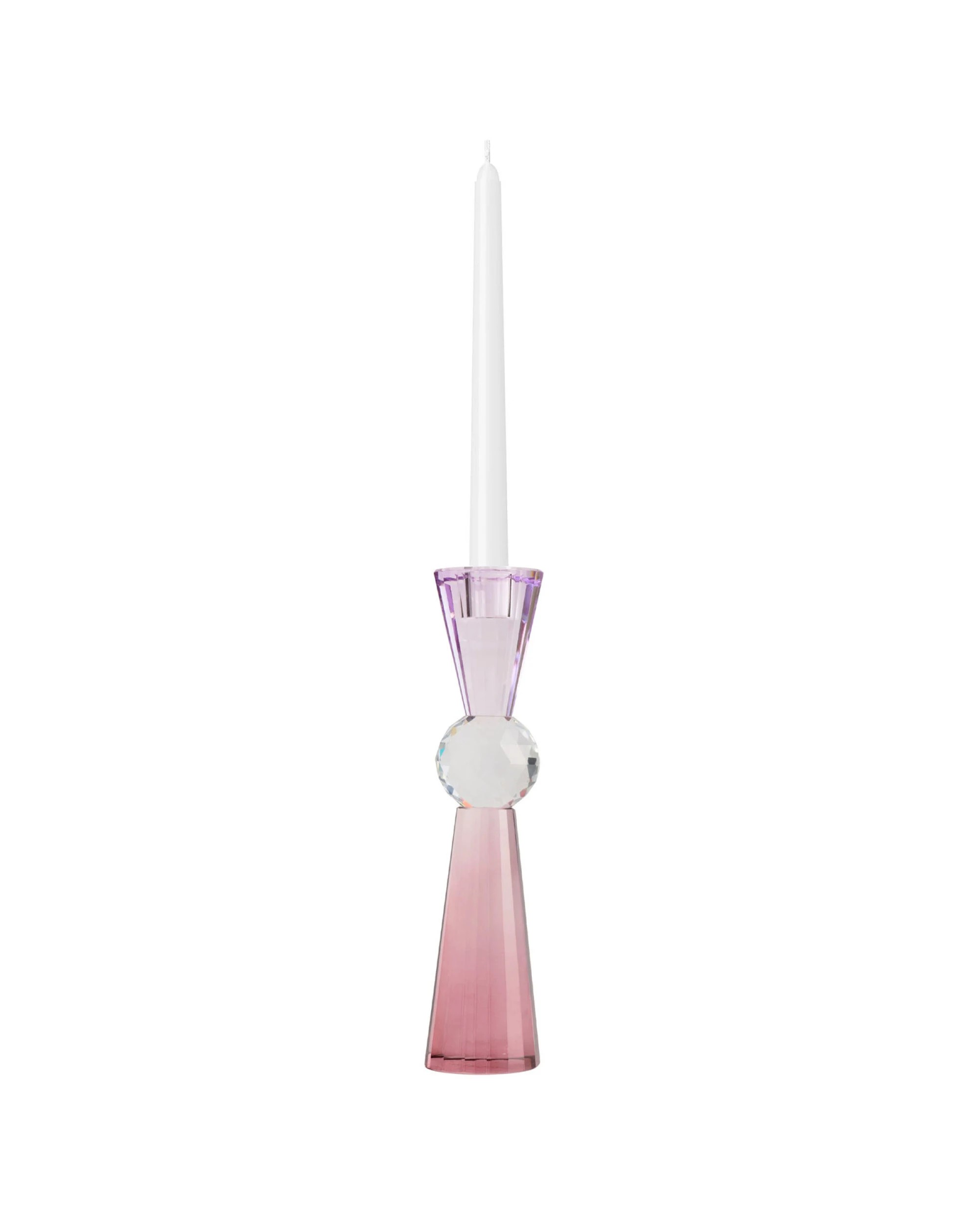 2 One Six Eight London Aubrey Candle Holder - 28cm - Blush - Pink, 2 of 3