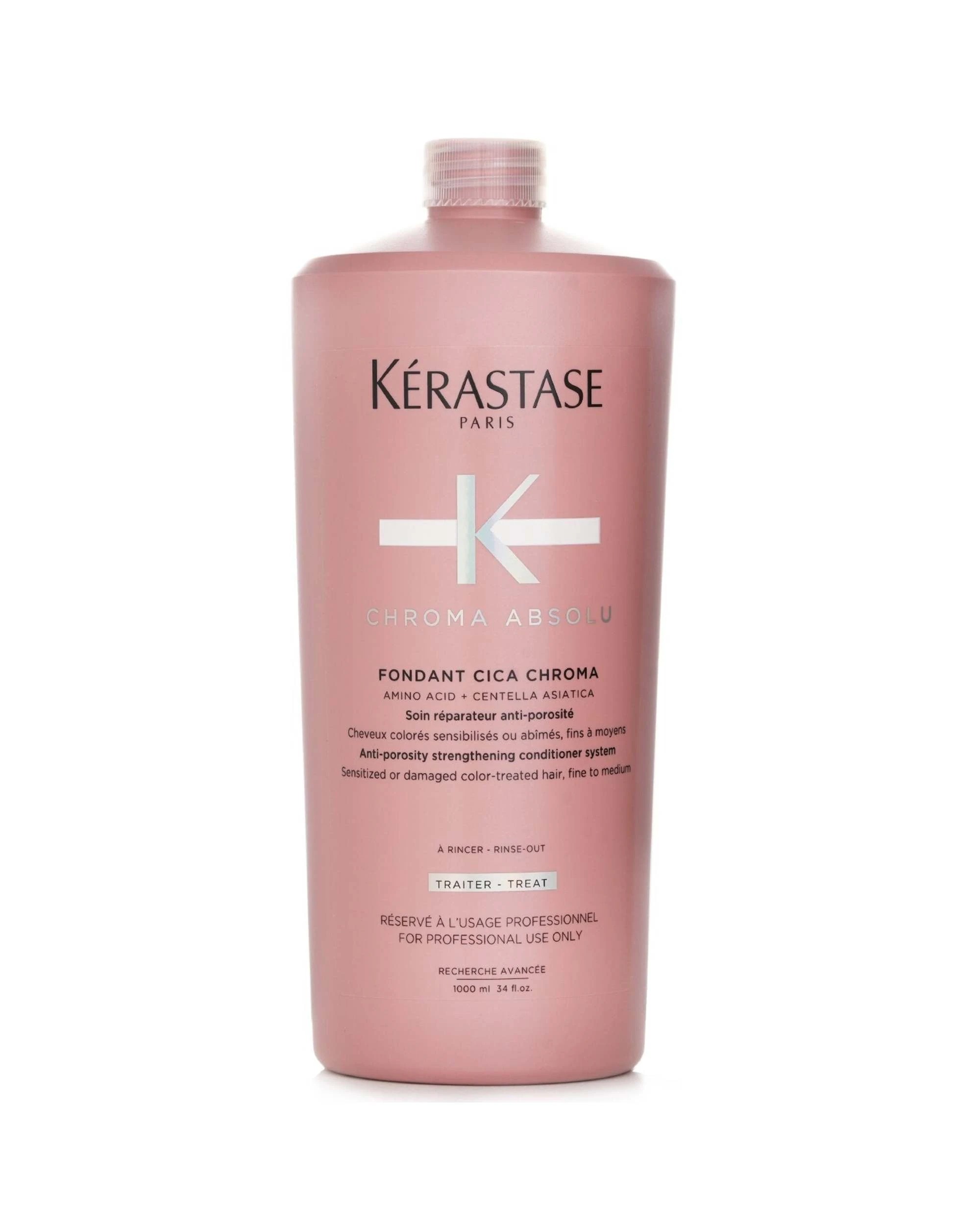 1 Kerastase Chroma Absolu Fondant Cica Chroma Conditioner  1000ml/34oz, 1 of 3