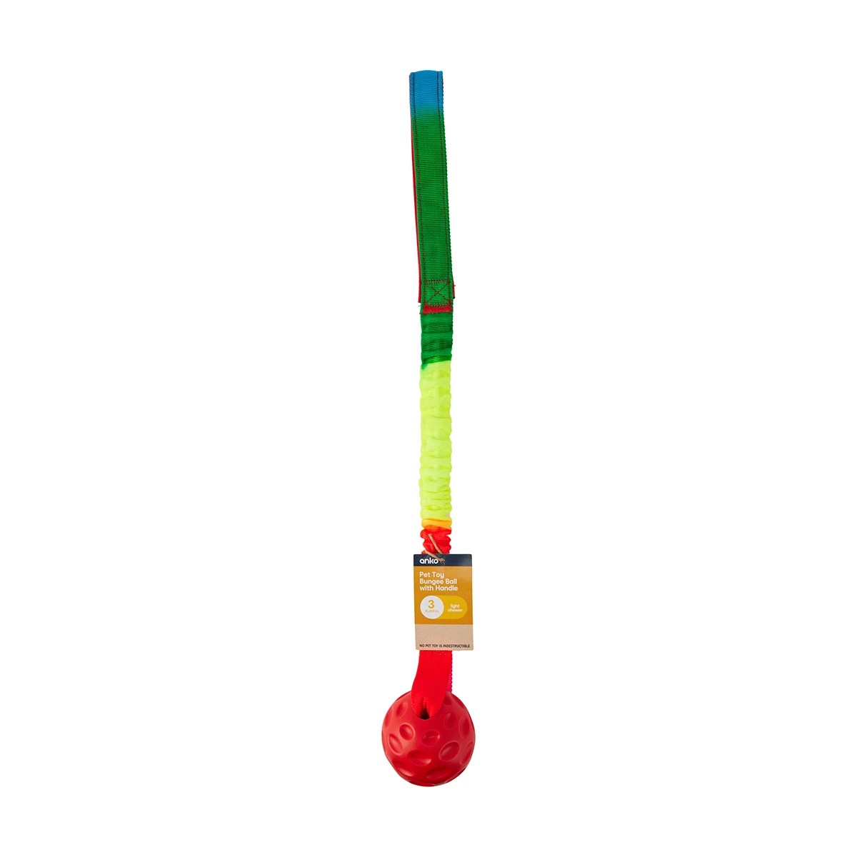 7 Pet Toy Bungee Ball with Handle, 7 of 7