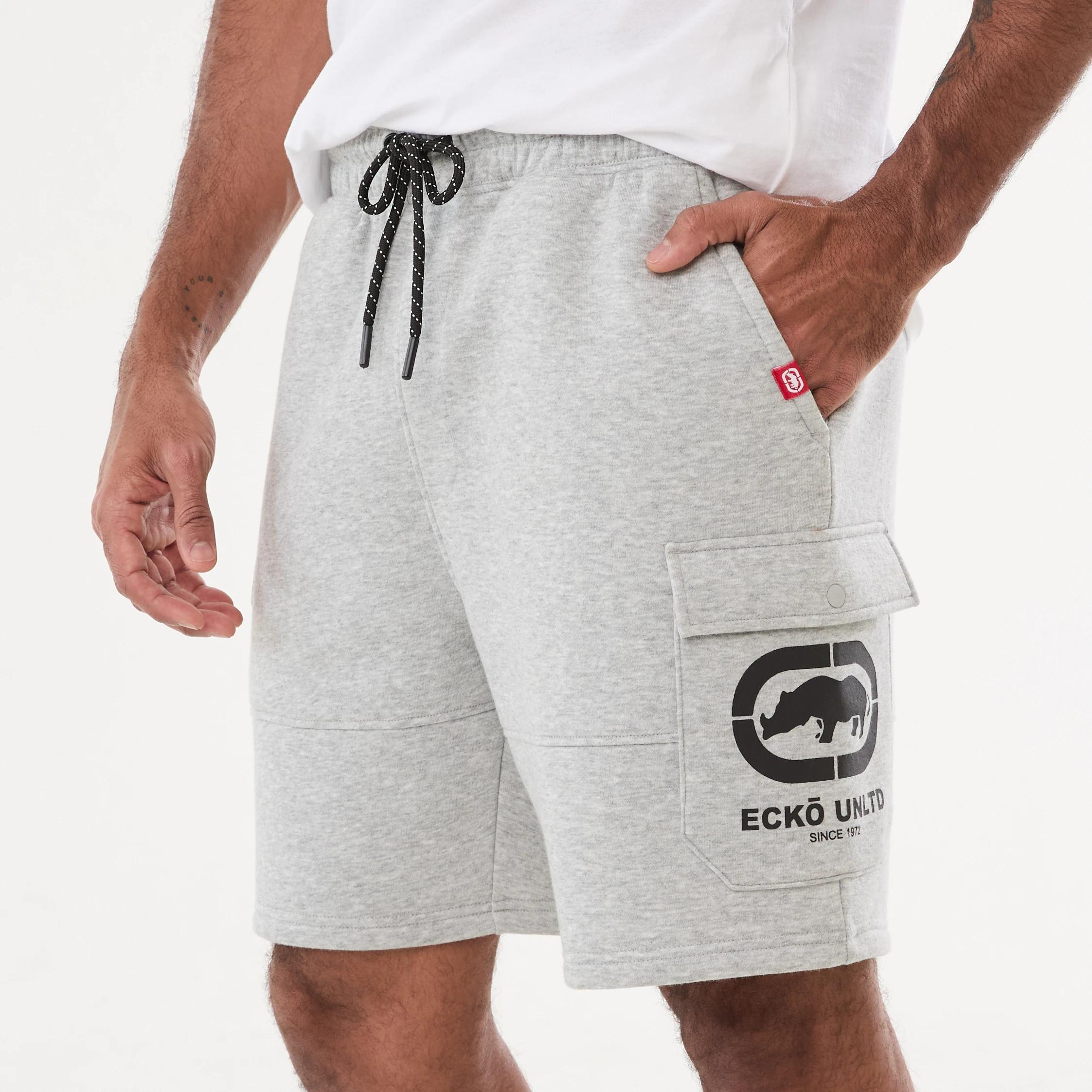 2 Ecko License Fleece Shorts ECKO ICON FLEECE GRY MARLE, 2 of 6