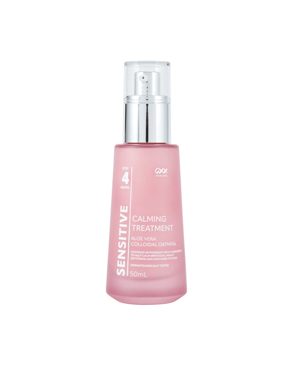 OXX Skincare Step 4 AM/PM Sensitive Calming Treatment 50ml - Aloe Vera and Colloidal Oatmeal