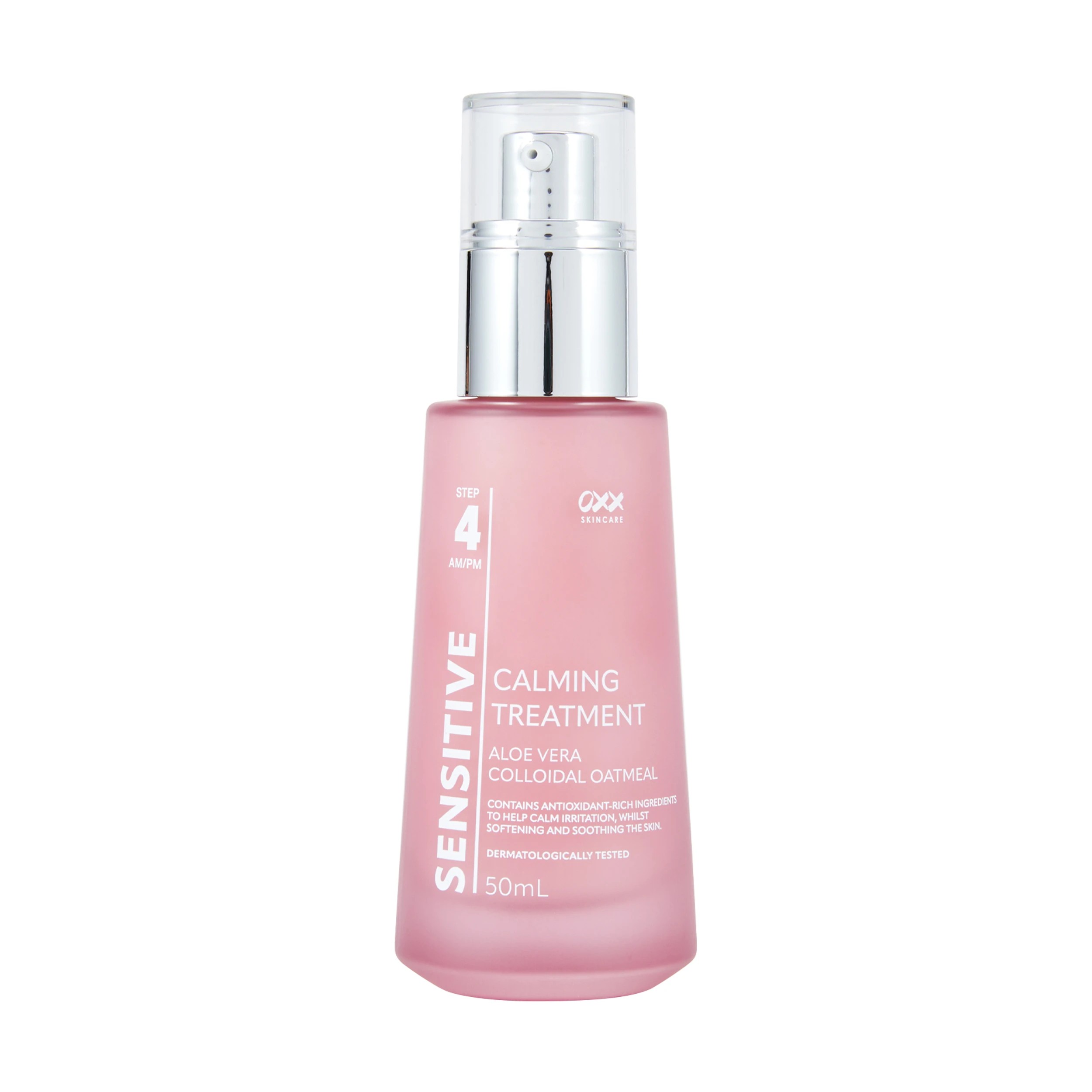 1 OXX Skincare Step 4 AM/PM Sensitive Calming Treatment 50ml - Aloe Vera and Colloidal Oatmeal, 1 of 5