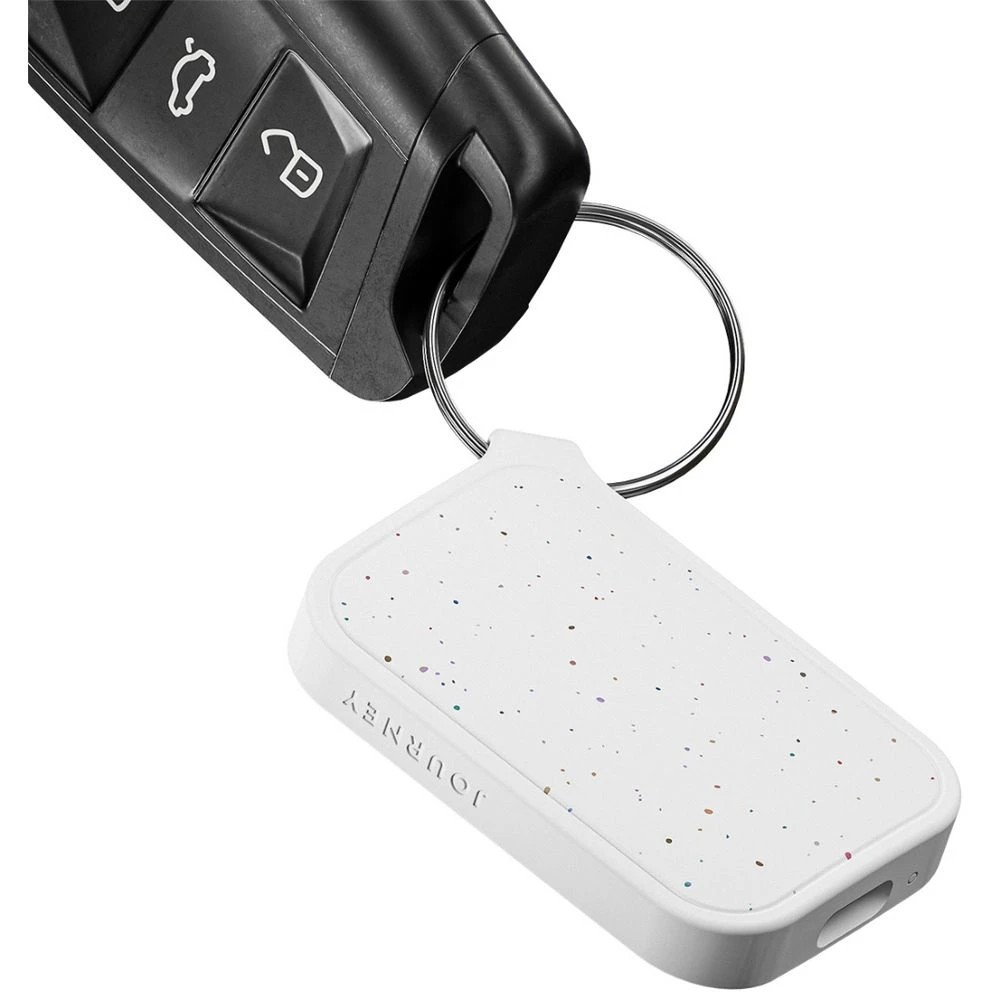 2 Journey Loc8 Finder Tag Apple/Google Sparkle White, 2 of 3