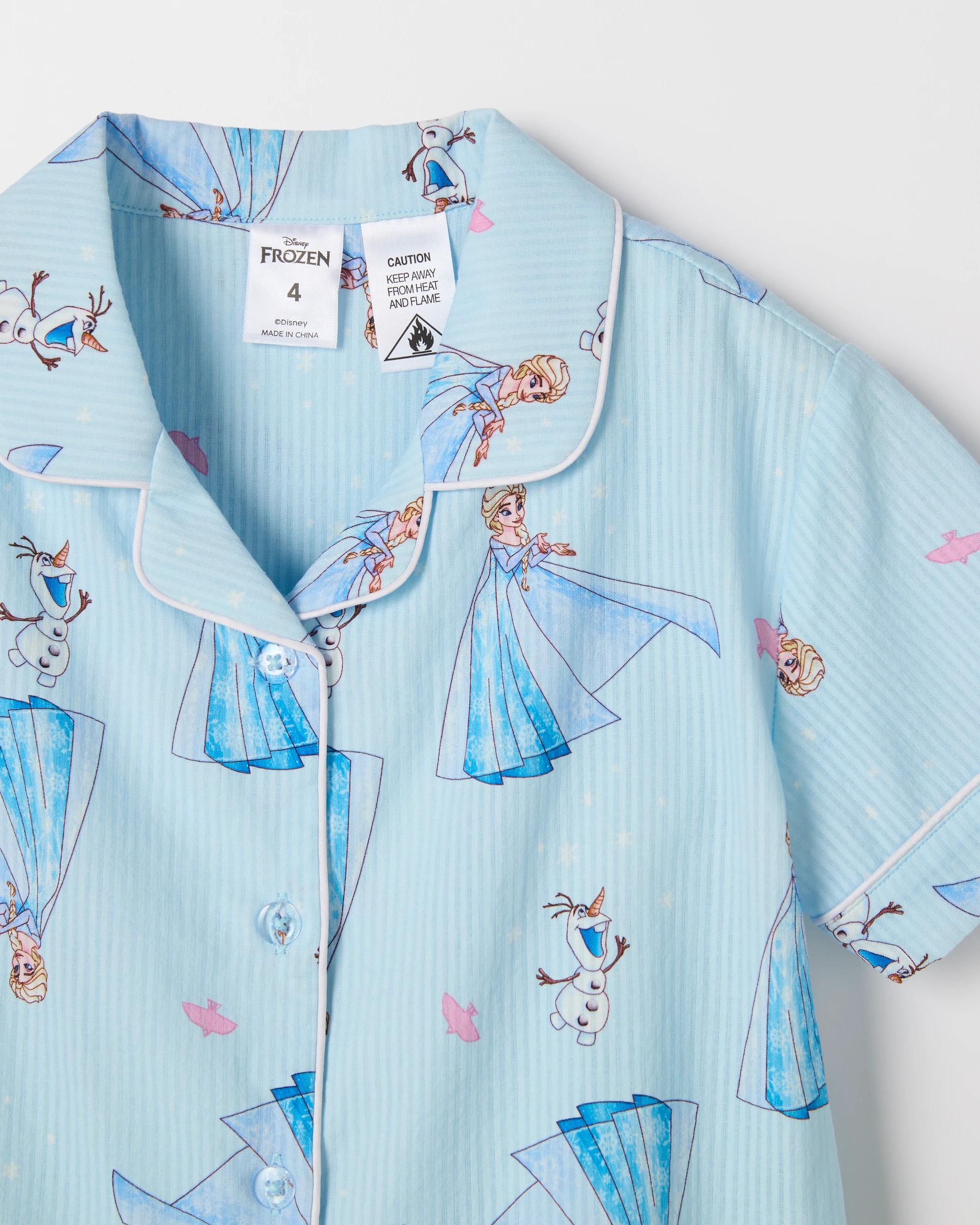 2 Disney Australian Cotton Younger Girls Pyjama Set FROZEN, 2 of 4