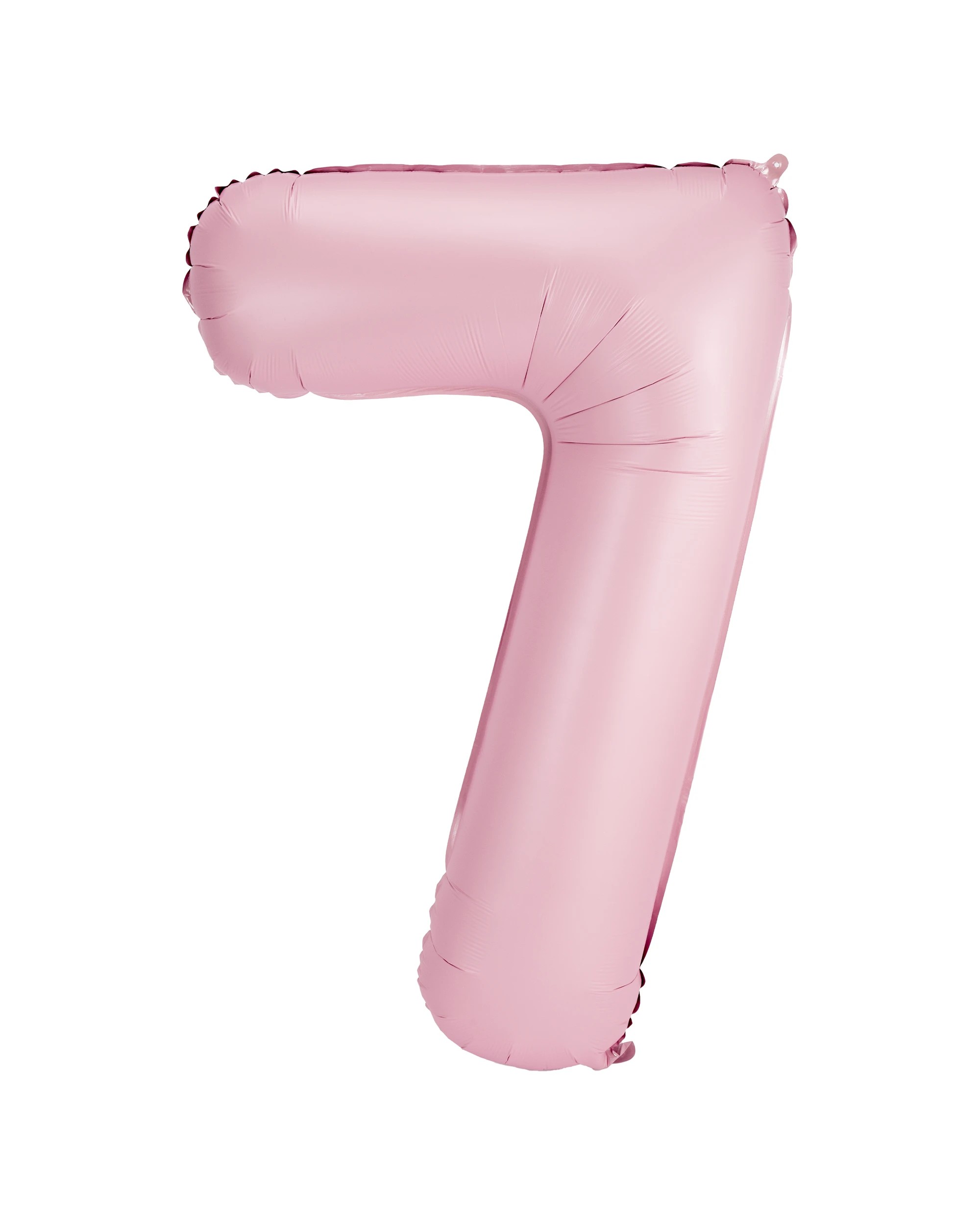 1 Giant Matte Pink Number 7 Foil Balloon, 1 of 5