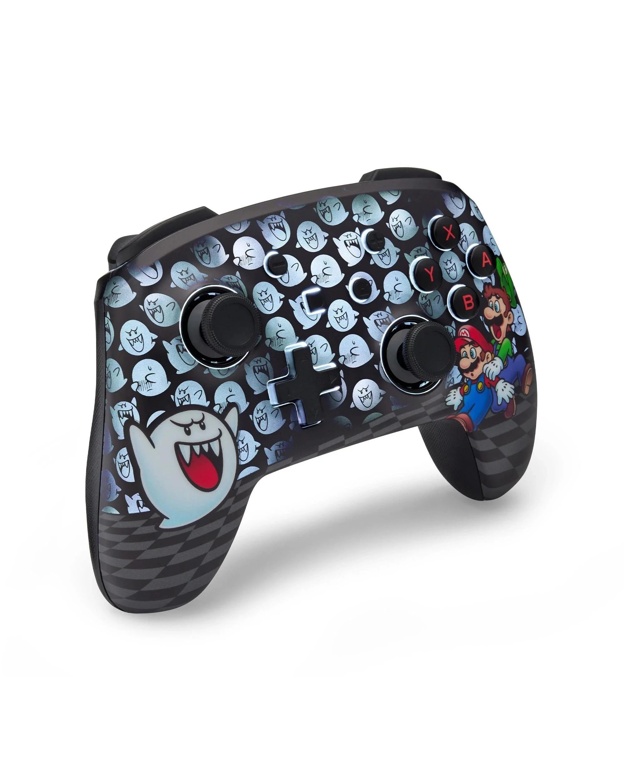 4 PowerA Lumectra Enhanced Wireless Controller For Nintendo Switch - Mario Boo - Black, 4 of 10