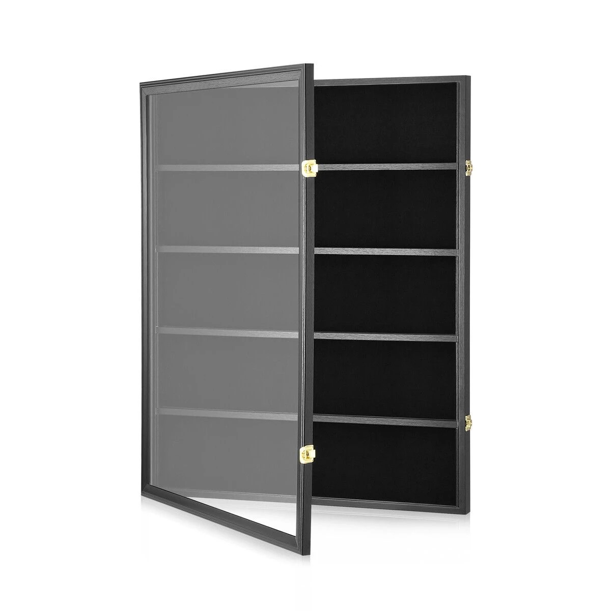 3 Ausway Sports Card Display Holder Graded Case Wall Mounted Cabinet for NBA Basketball Football Baseball Hockey PSA Comic, 3 of 6