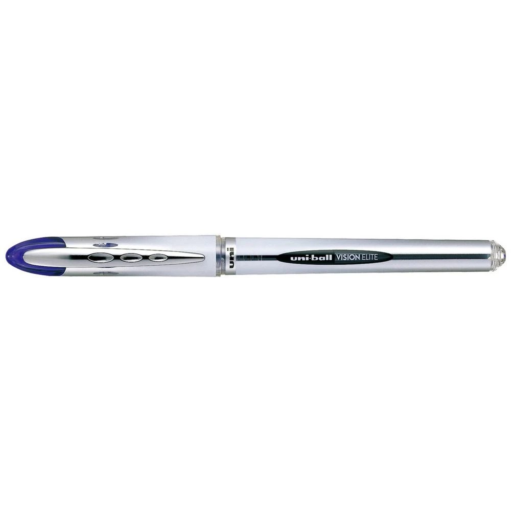 1 Uni-Ball Vision Elite Fine Rollerball Pen Blue, 1 of 2