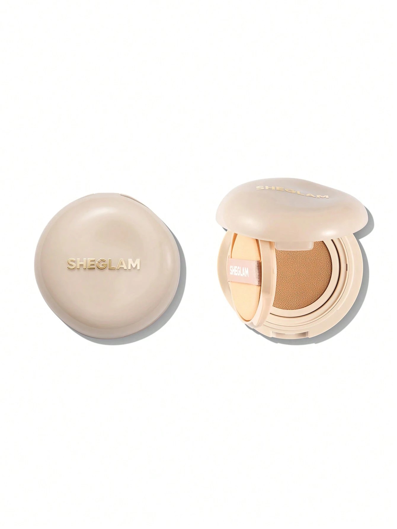 1 SHEGLAM Lock & Go Long-Lasting Cushion Foundation - Honey, 1 of 9