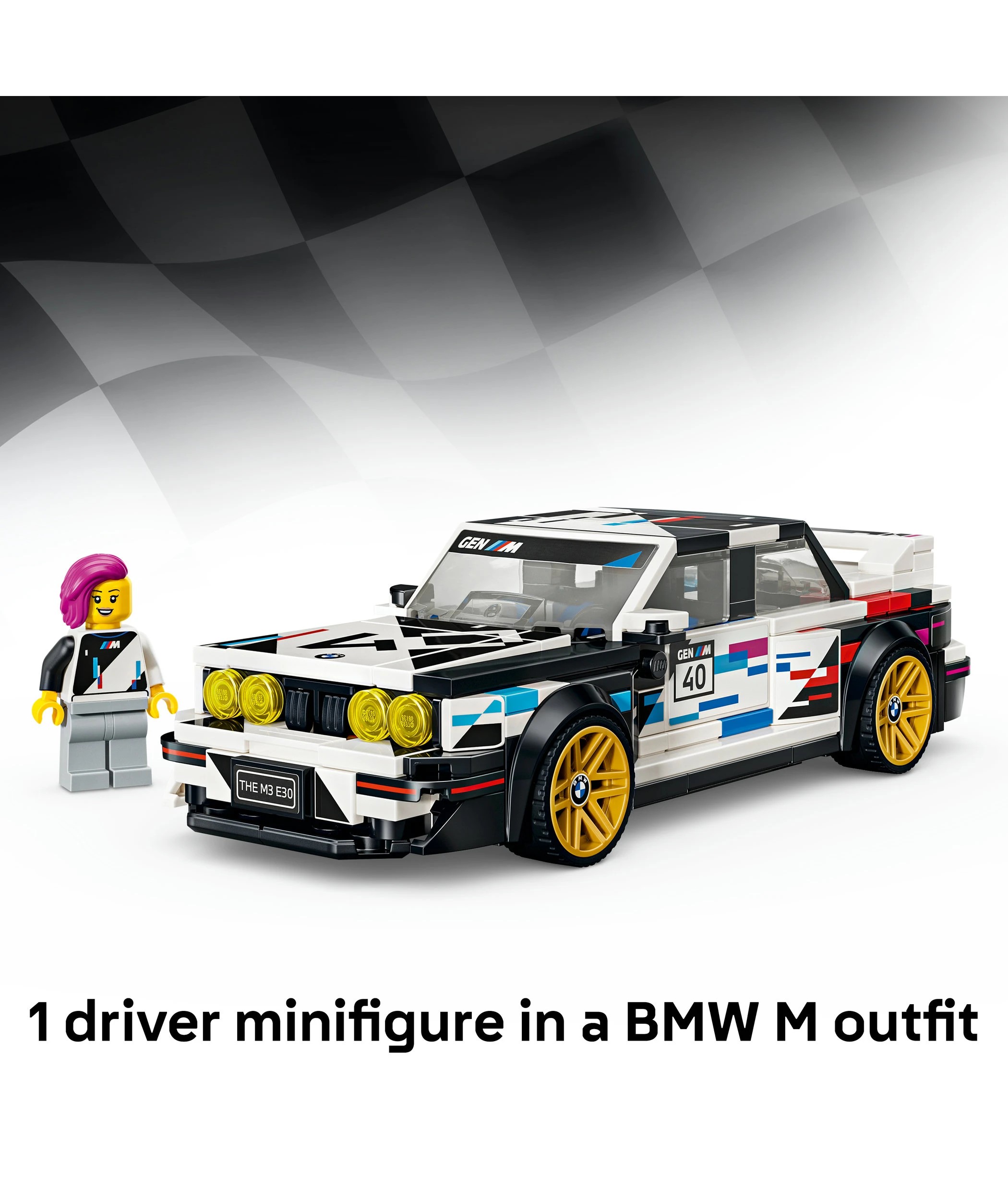 6 LEGO Speed Champions BMW M3 (E30) 77263, 6 of 10