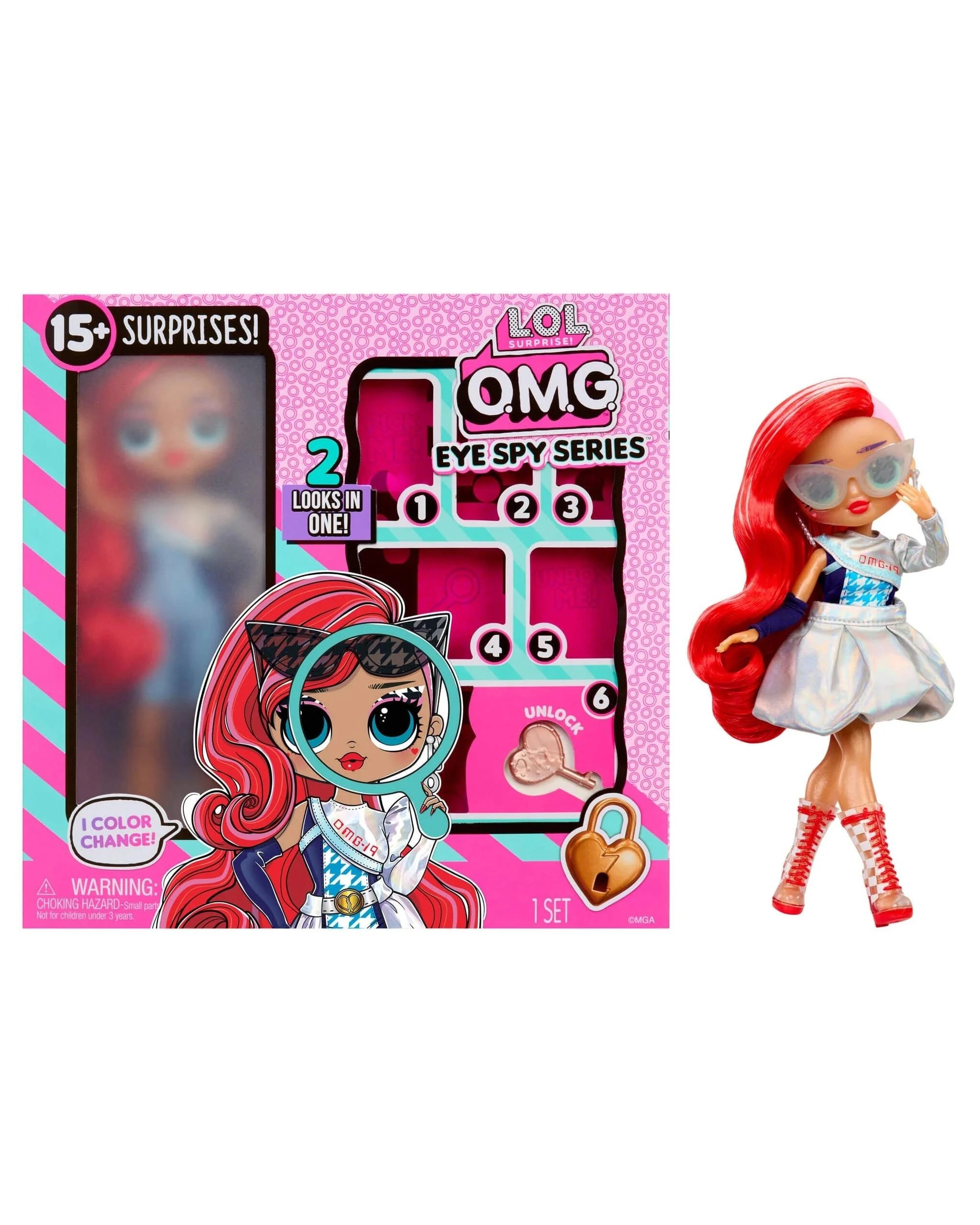 1 L.O.L. Surprise OMG Eye Spy Jessica Spy Fashion Doll, 1 of 6