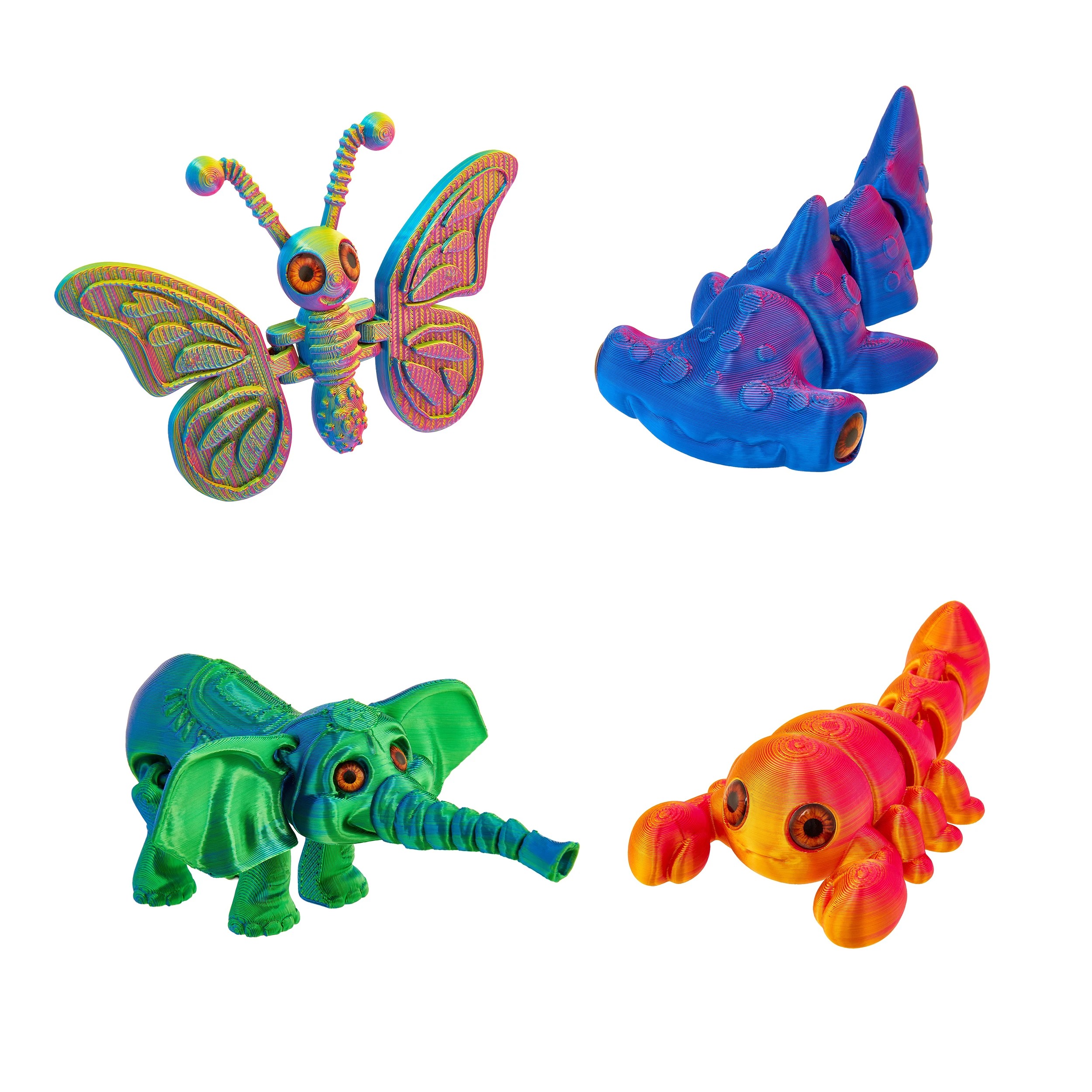 1 3D Printed Animal Figures - Assorted, 1 of 10