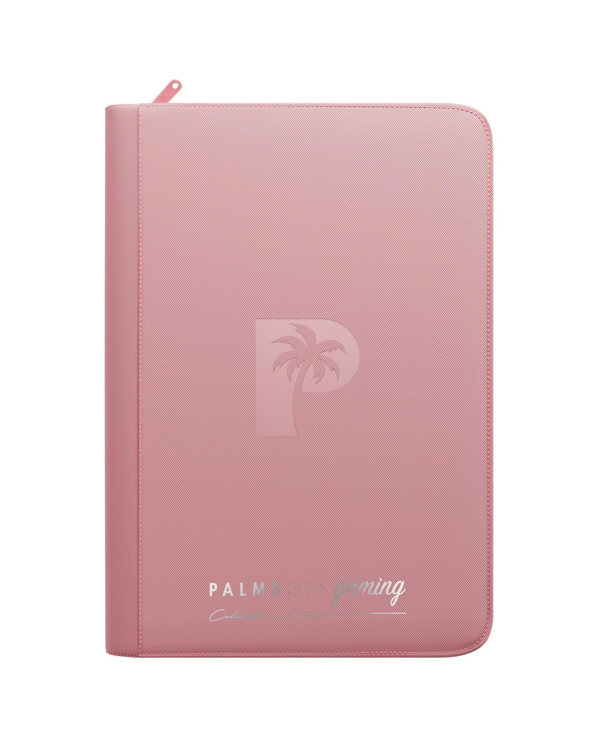 7 Palms Off Gaming Collector's Series 9 Pocket Zip Binder - Pink, 7 of 8